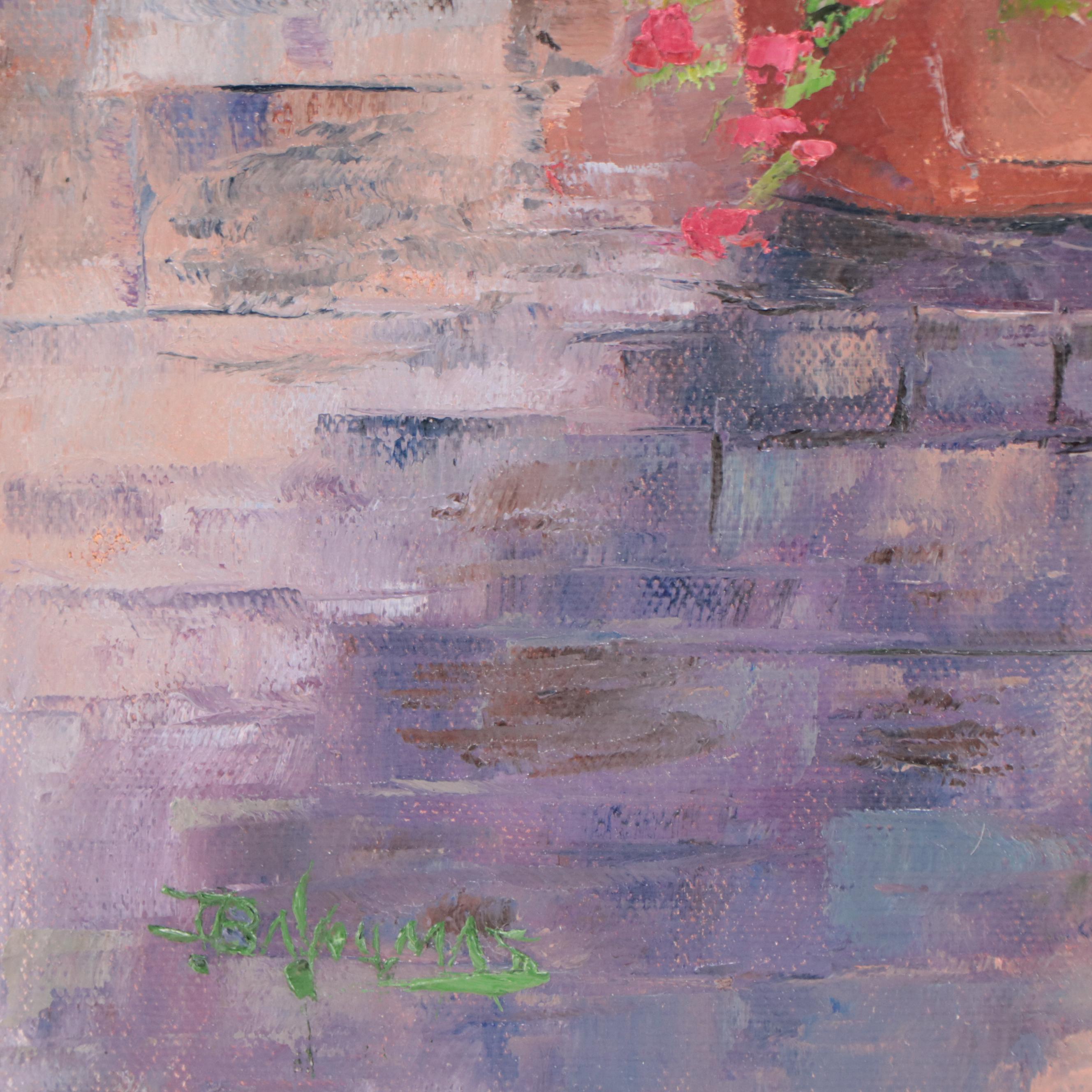 James Baldoumas Oil Painting "Window Box," 2023