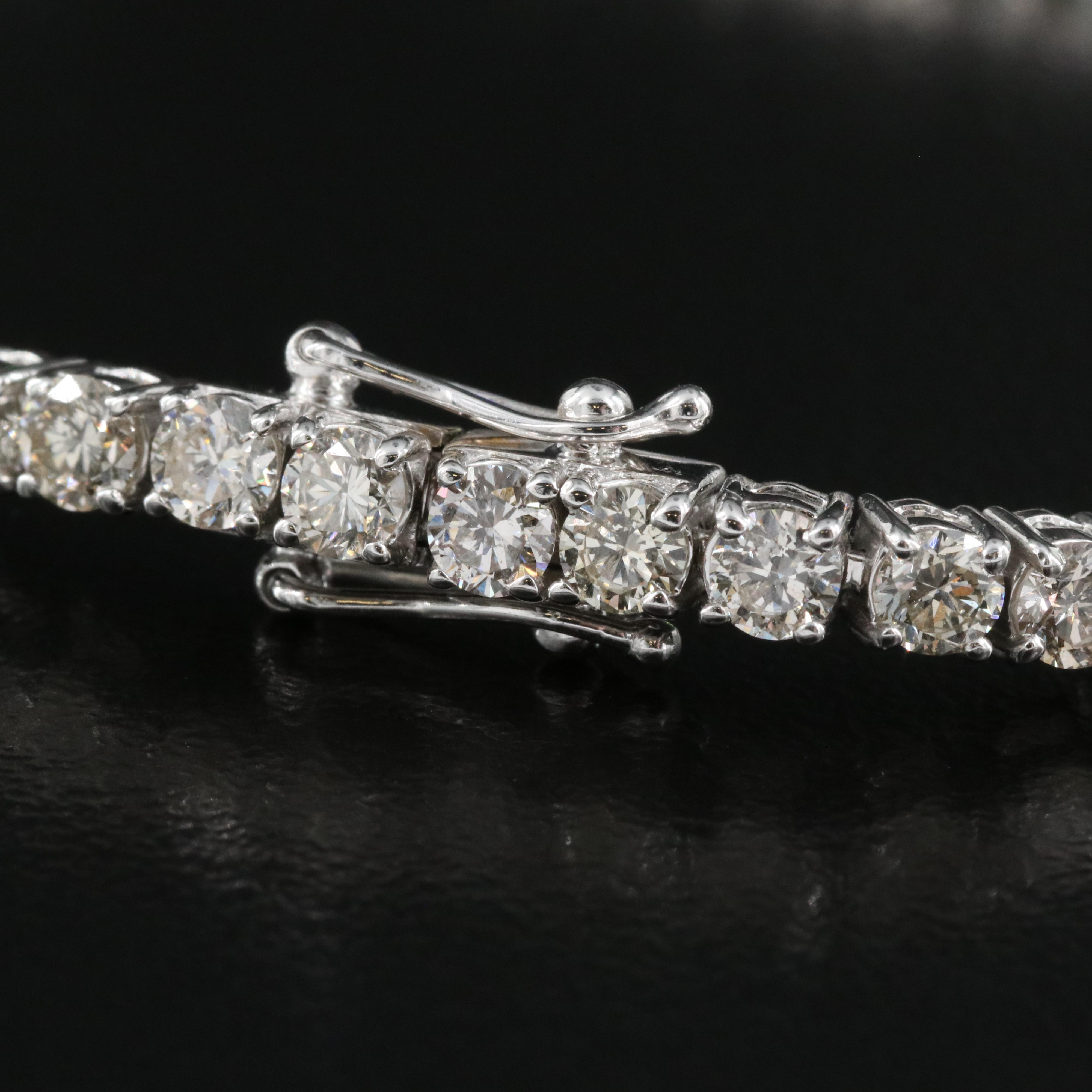14K 5.90 CTW Diamond Line Bracelet