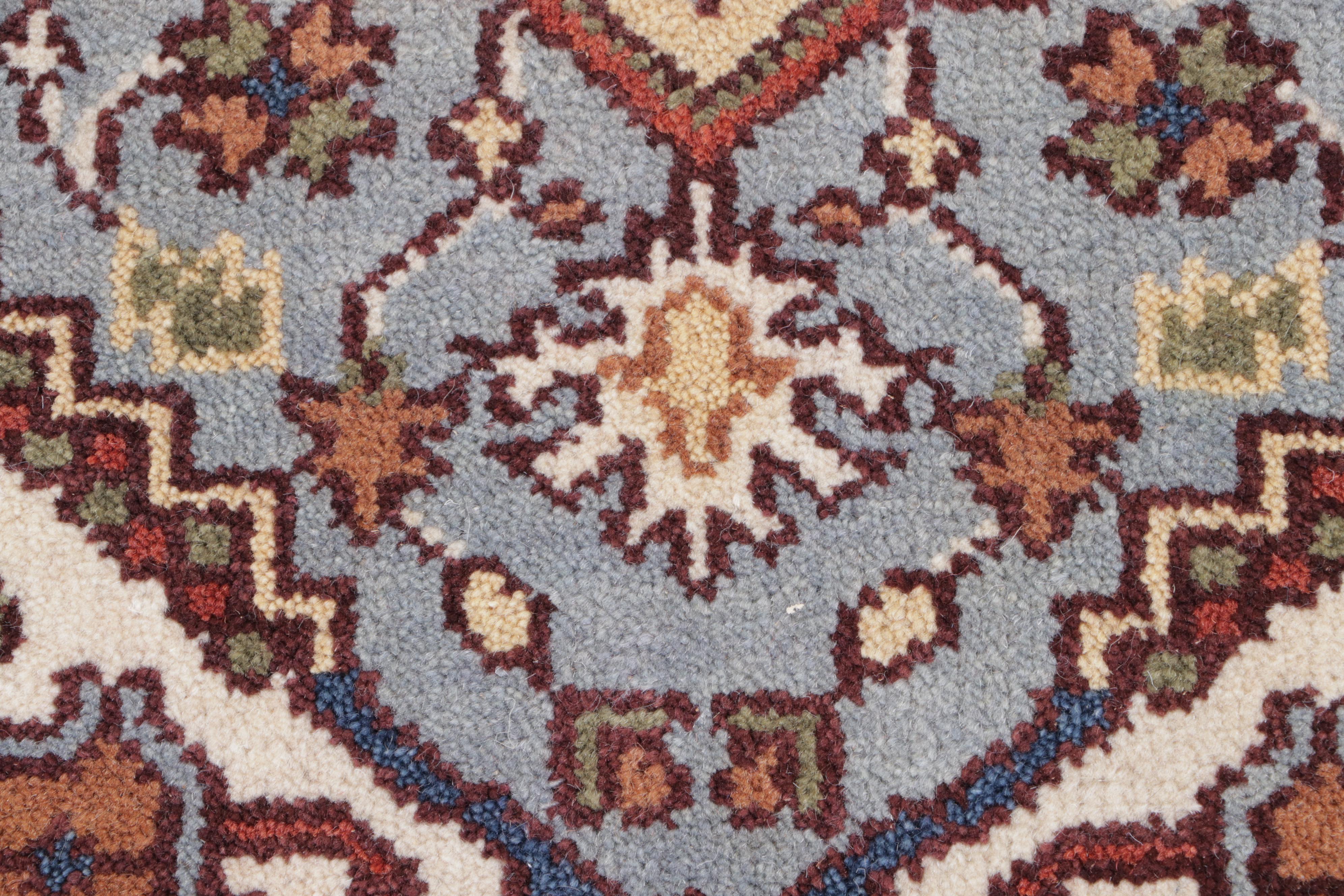 2'6 x 8'1 Hand-Knotted Indo-Persian Serapi Carpet Runner