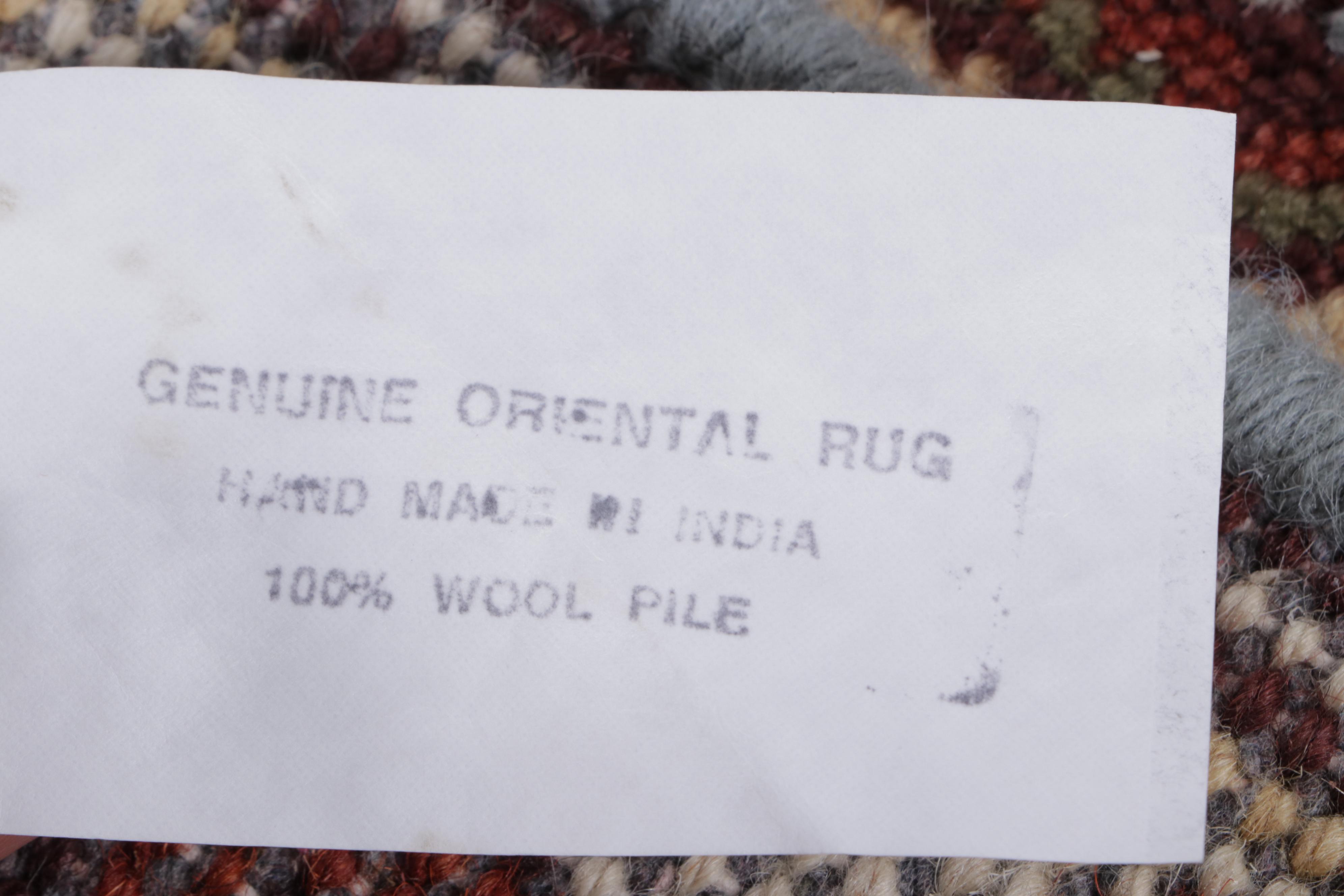 2'6 x 8'1 Hand-Knotted Indo-Persian Serapi Carpet Runner