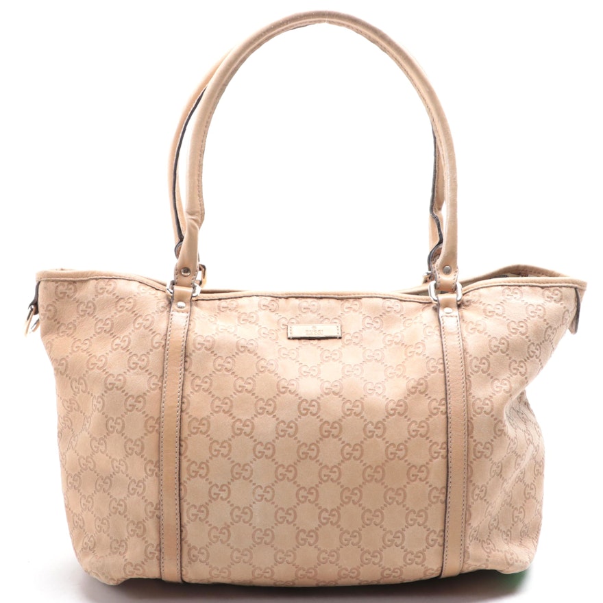 Gucci Tote Bag in Guccissima Leather