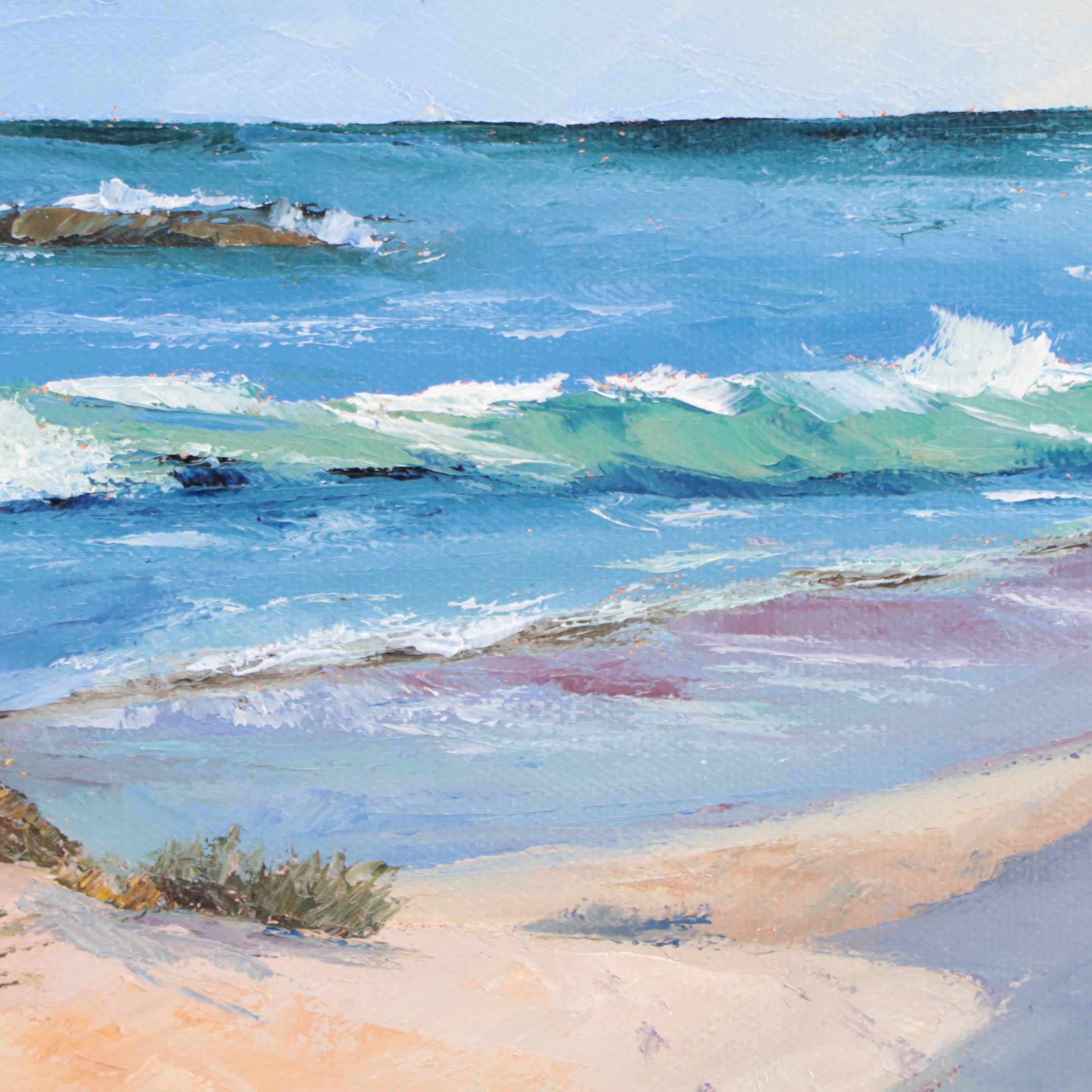 James Baldoumas Oil Painting "Beach Path," 2023