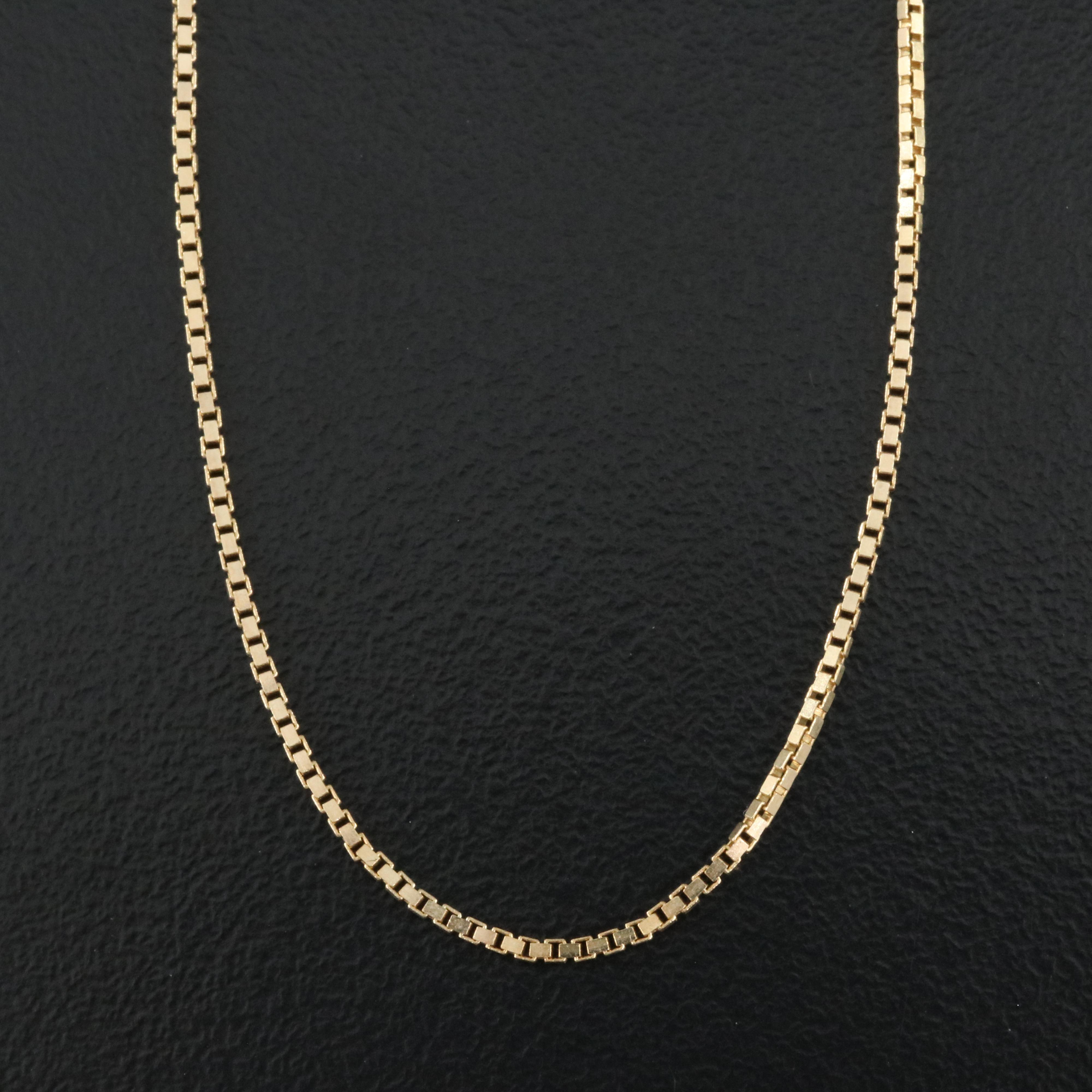 14K Box Chain
