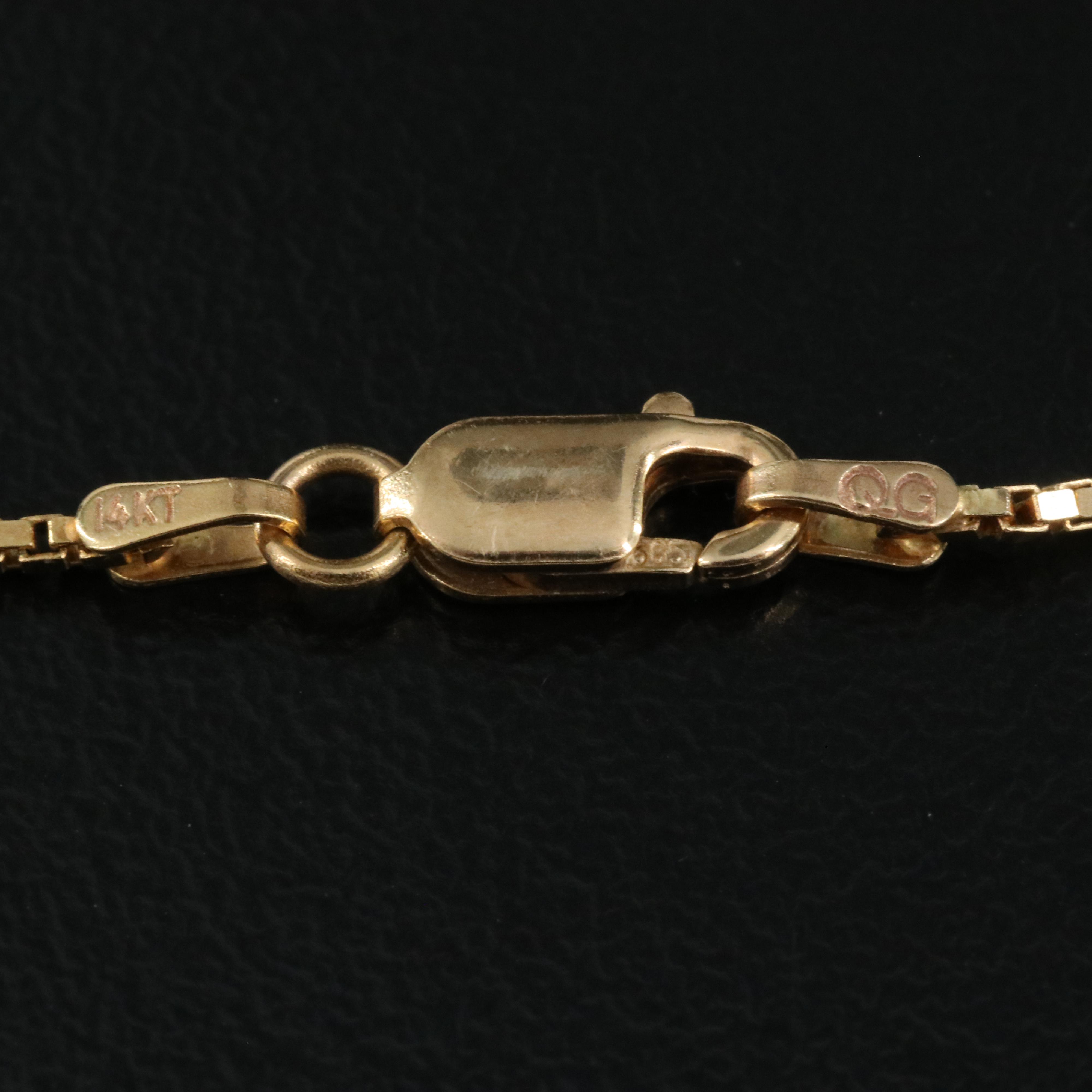 14K Box Chain