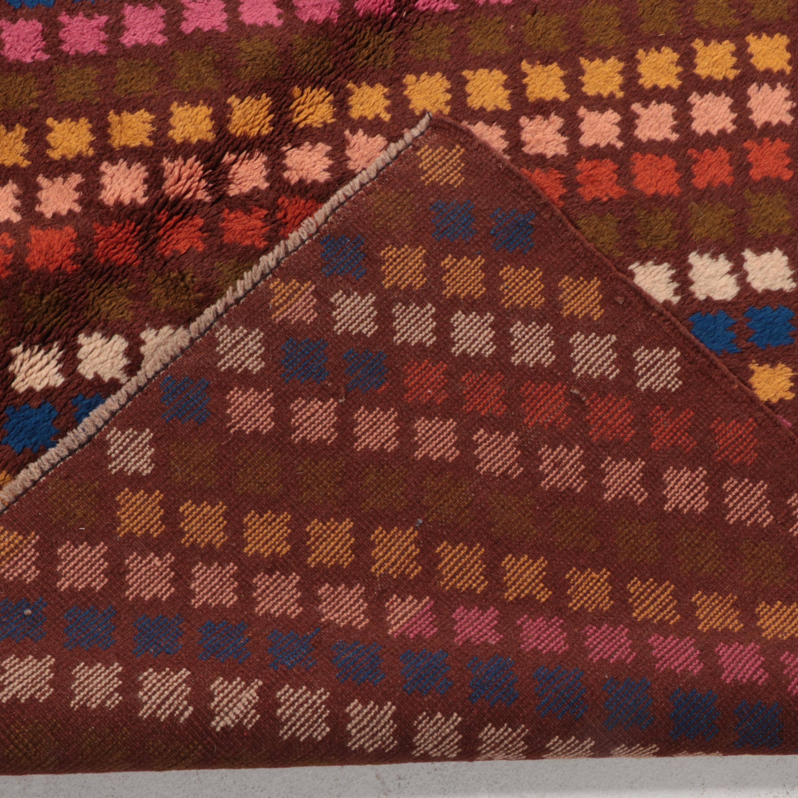 6' x 8' Hand-Knotted Persian Gabbeh Area Rug