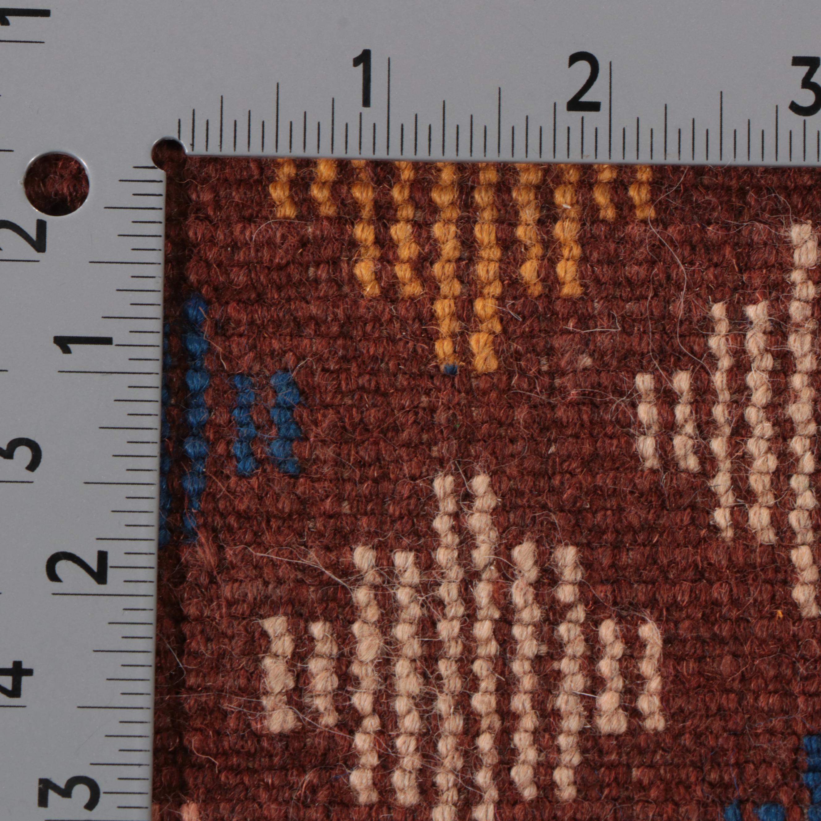 6' x 8' Hand-Knotted Persian Gabbeh Area Rug