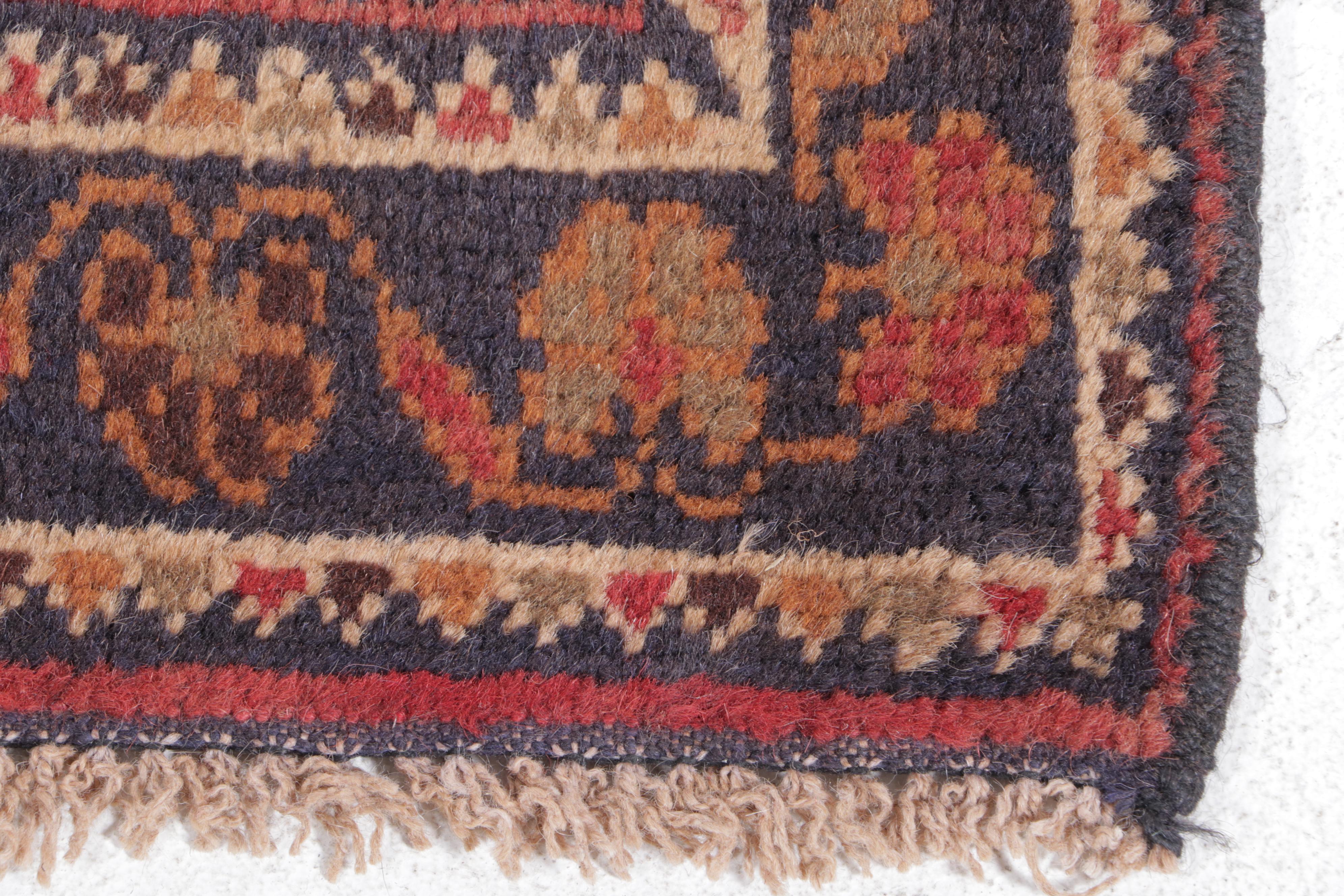 2'10 x 4'9 Hand-Knotted Afghan Taimani Accent Rug