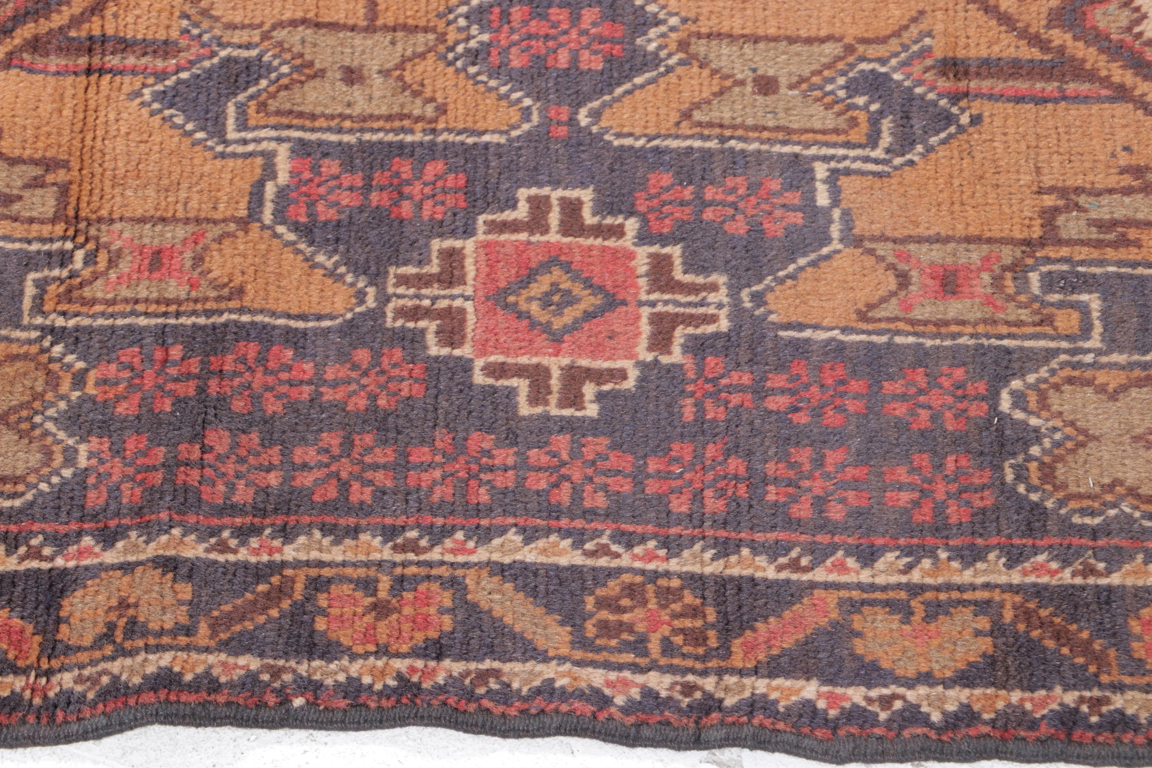 2'10 x 4'9 Hand-Knotted Afghan Taimani Accent Rug