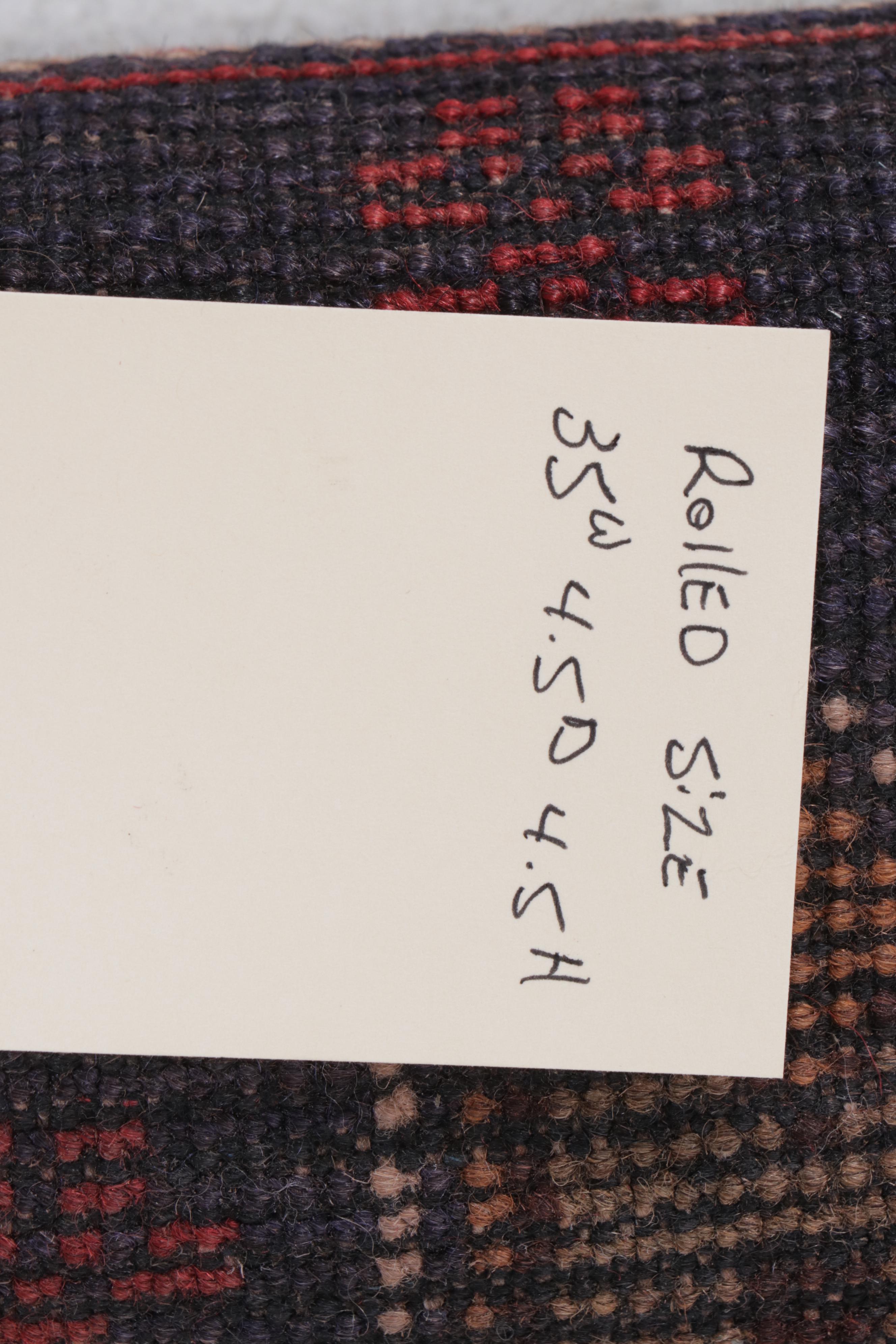 2'10 x 4'9 Hand-Knotted Afghan Taimani Accent Rug