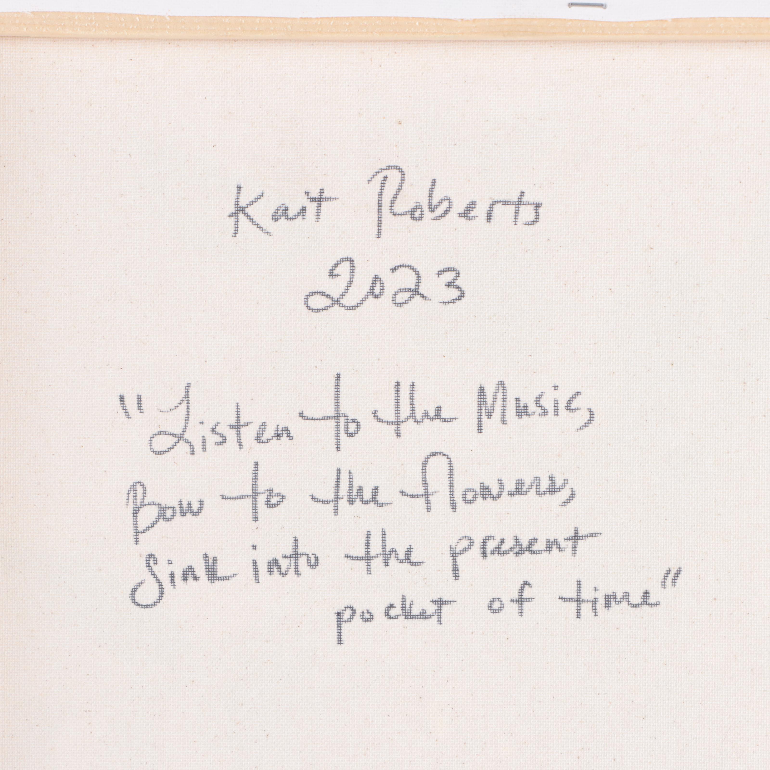 Kait Roberts Floral Still Life Acrylic Painting, 2023