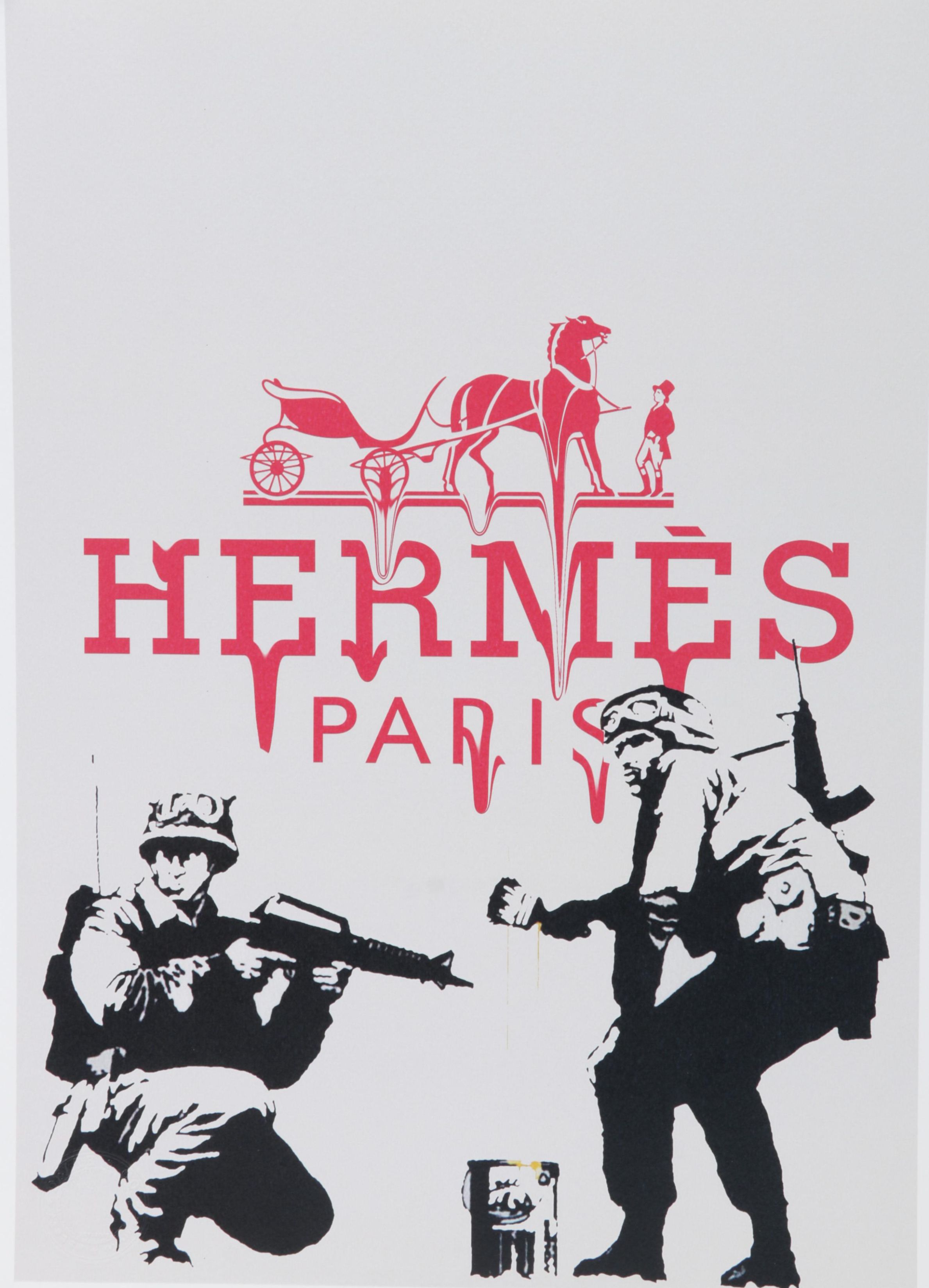 Death NYC Pop Art Graphic Print Homage to Hermès, 2022