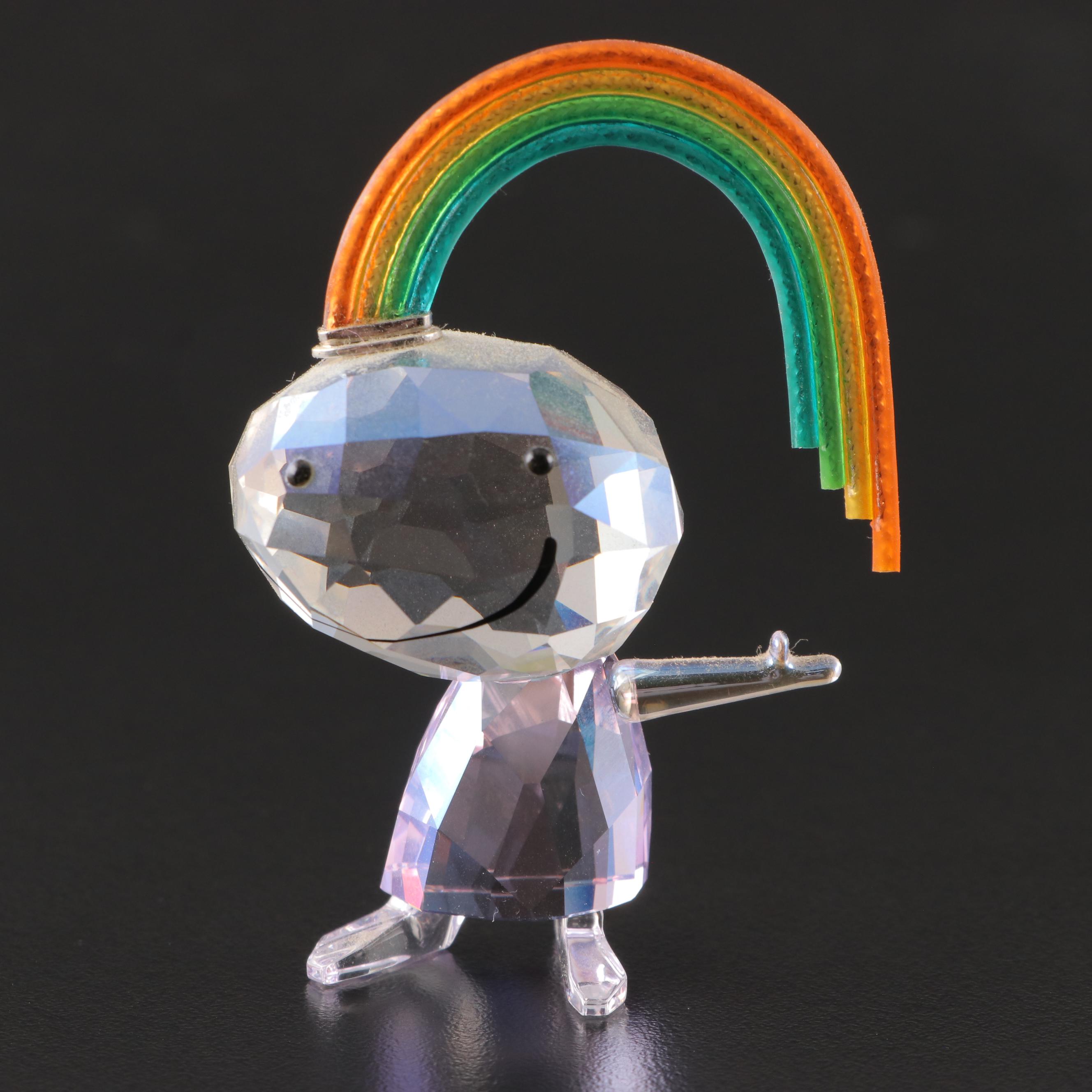 Swarovski Crystal "Burning Desire, Hope" and Other Lovlots Emoti Figurines