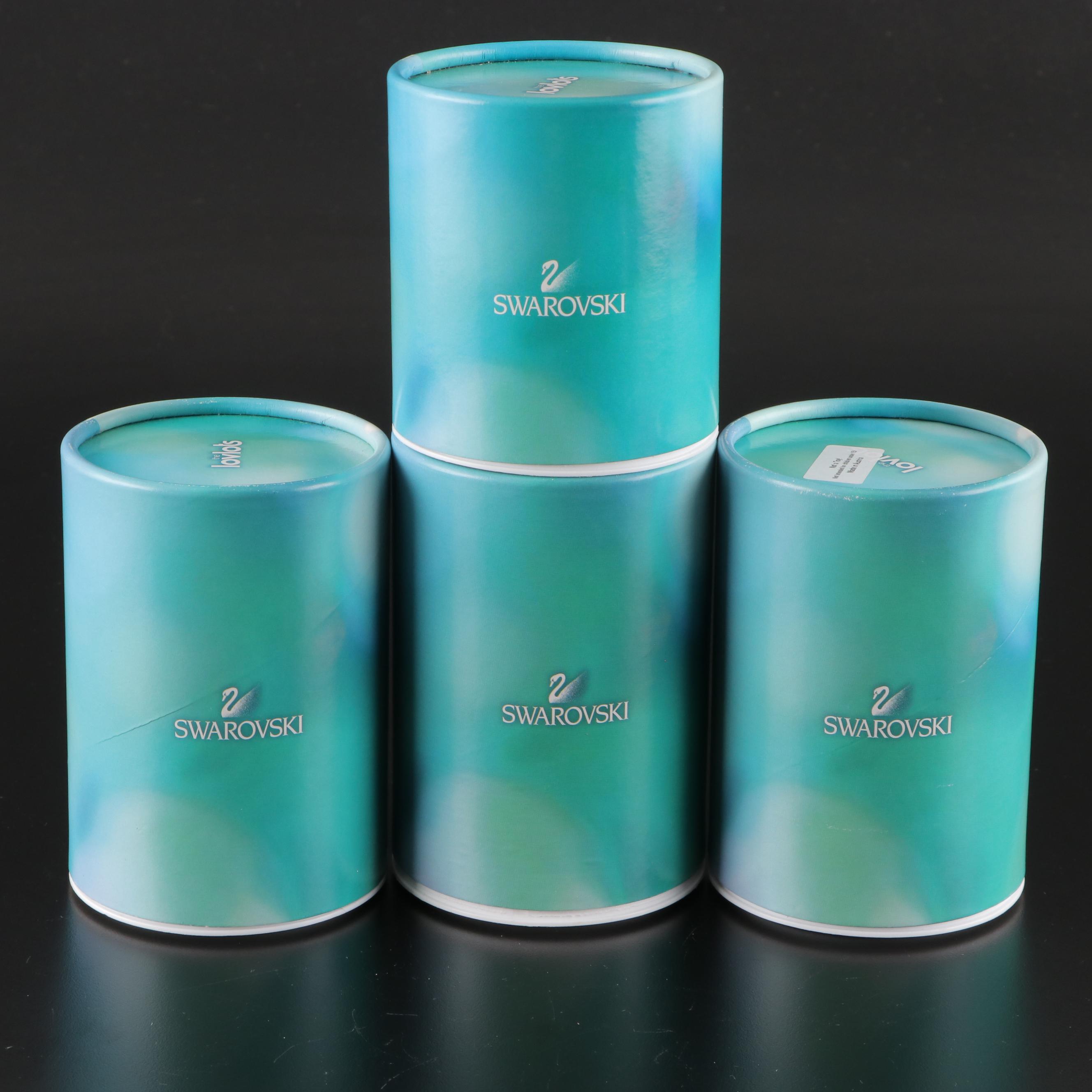 Swarovski Crystal "Burning Desire, Hope" and Other Lovlots Emoti Figurines