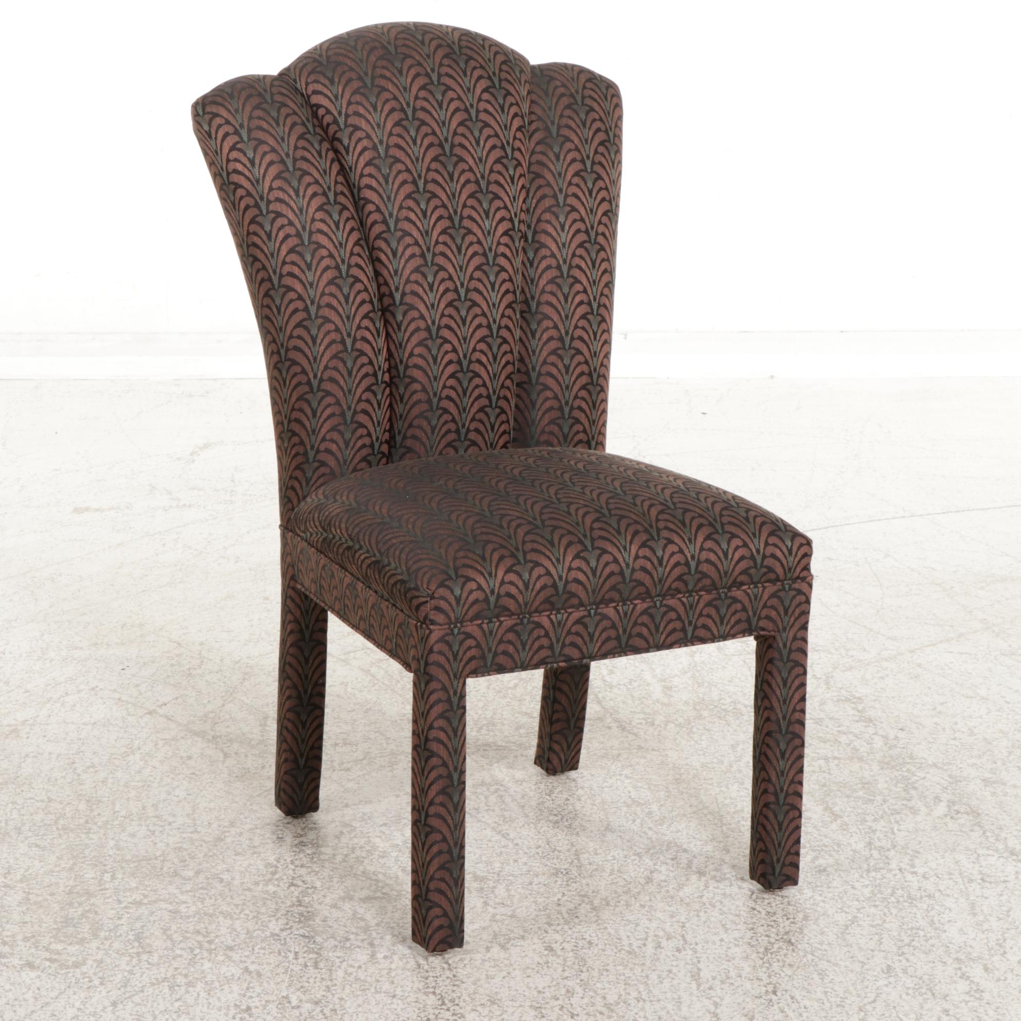 Broyhill Premier Collection "Ming Dynasty" Dining Table with Upholstered Chairs