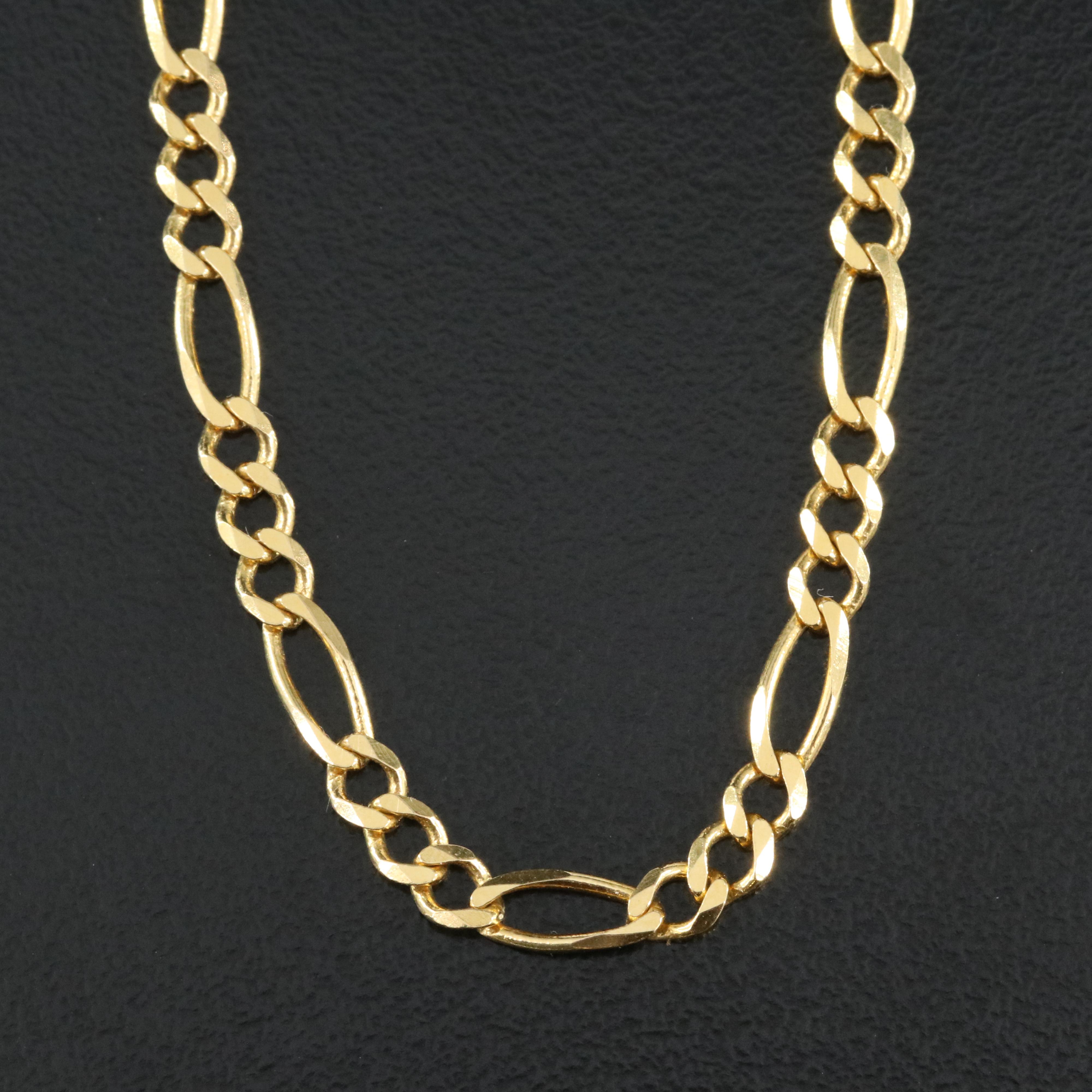 14K Figaro Chain