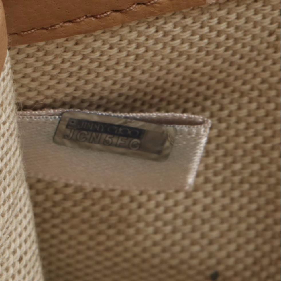 Jimmy Choo Vera Star/Crystal Wallet in Washed Metallic Deerskin with Box