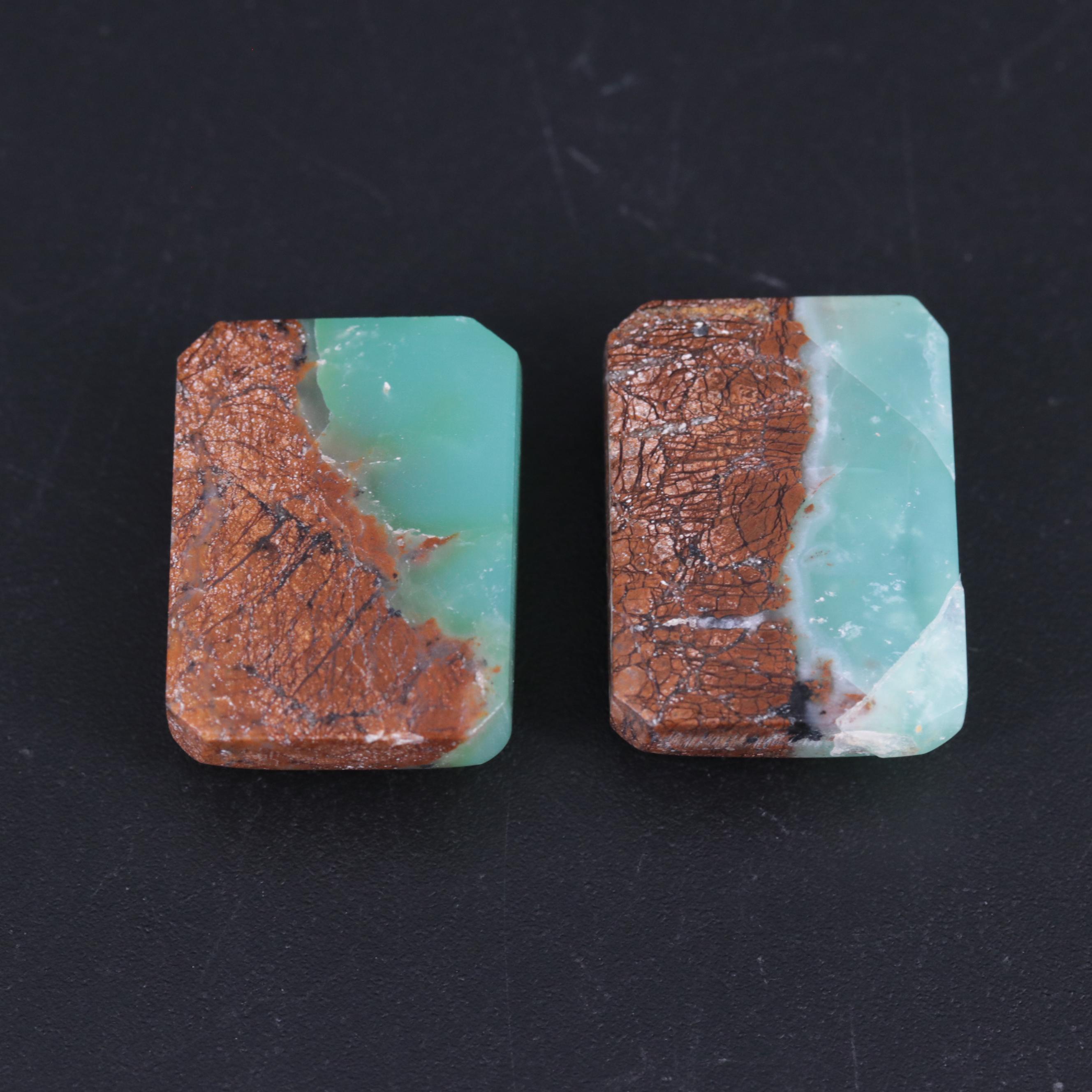 Loose 39.86 CTW Chysoprase