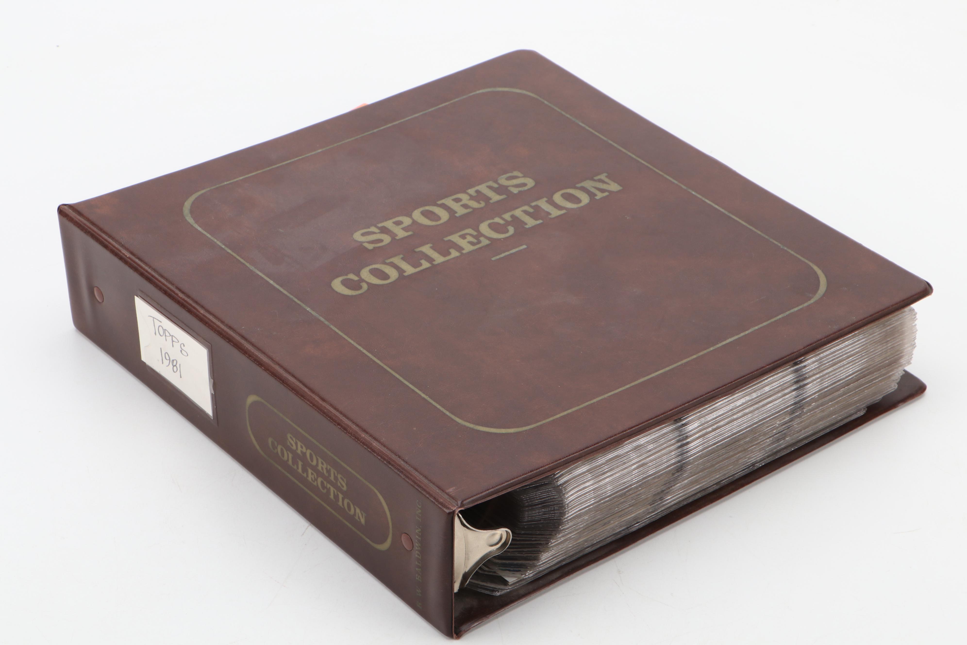 1981, 1982 and 1983 Topps Baseball Cards with Traded, HOF, Updates, More