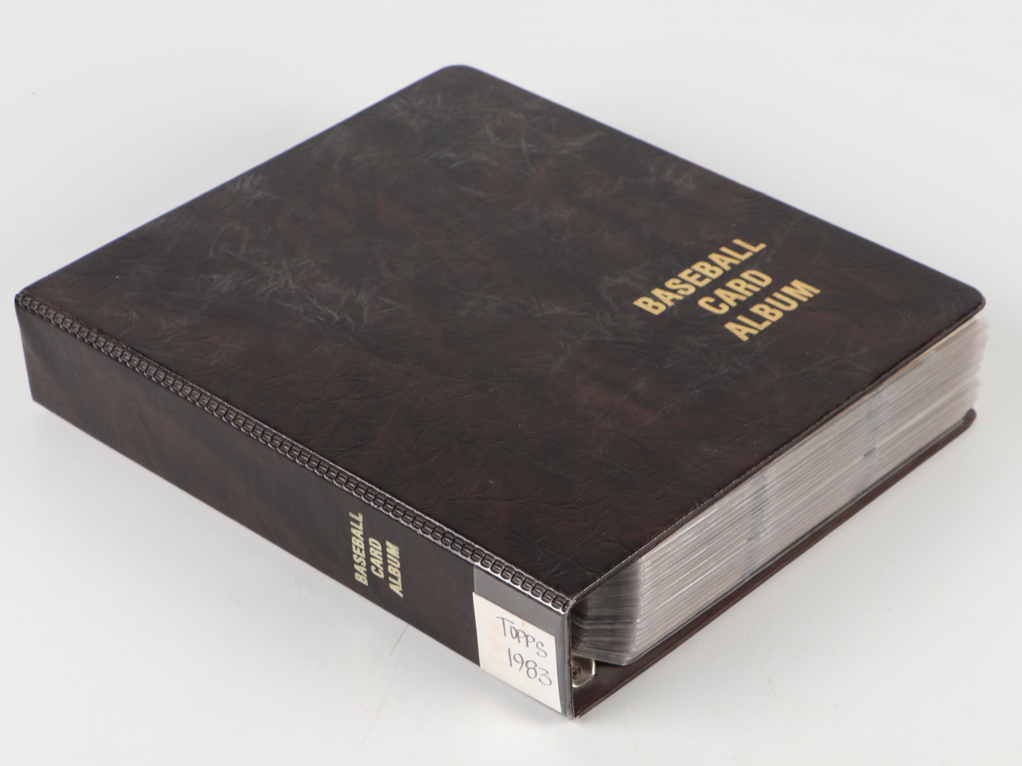 1981, 1982 and 1983 Topps Baseball Cards with Traded, HOF, Updates, More