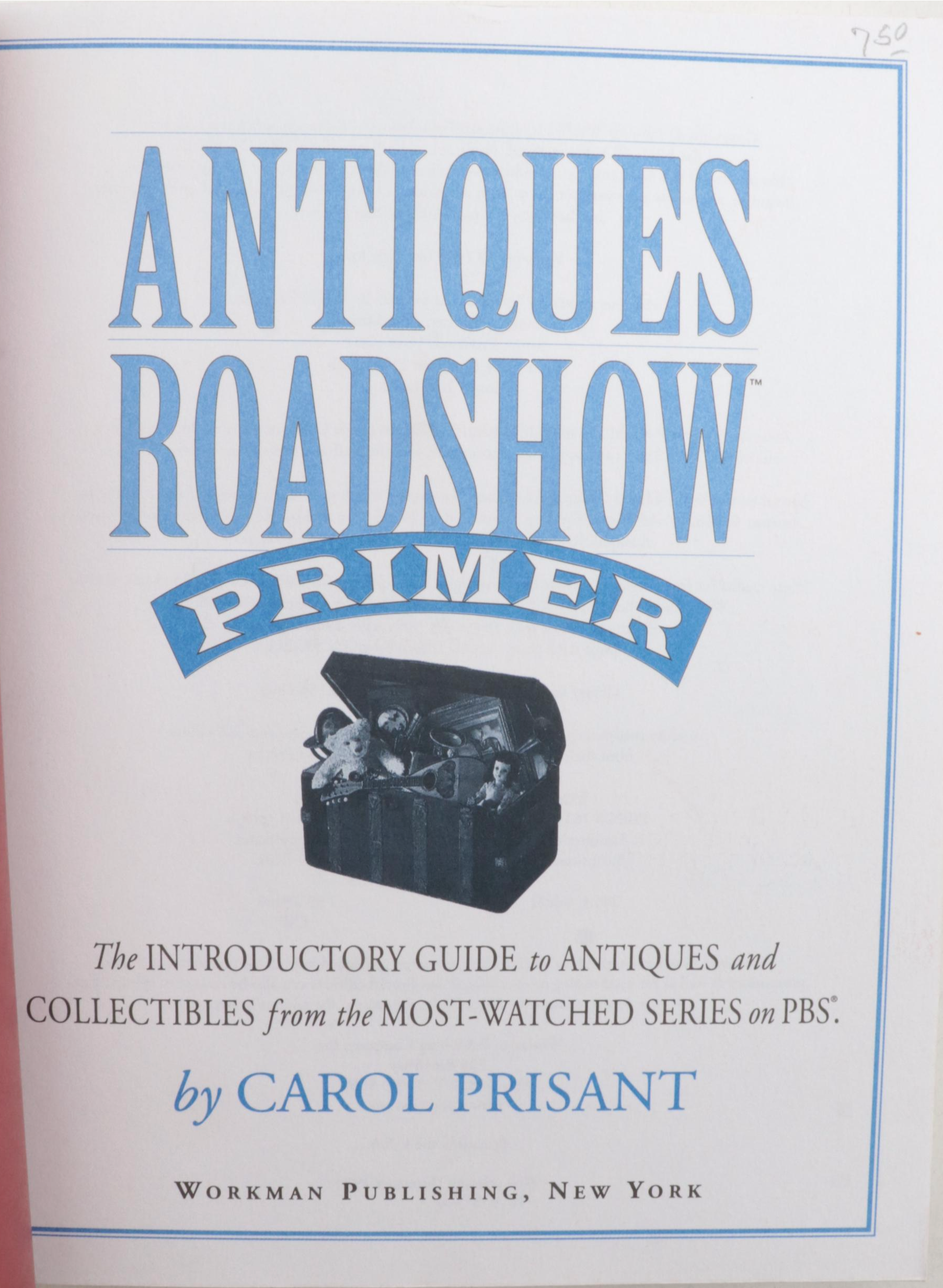 "Antiques Roadshow Primer" by Carol Prisant and More Collecting Books