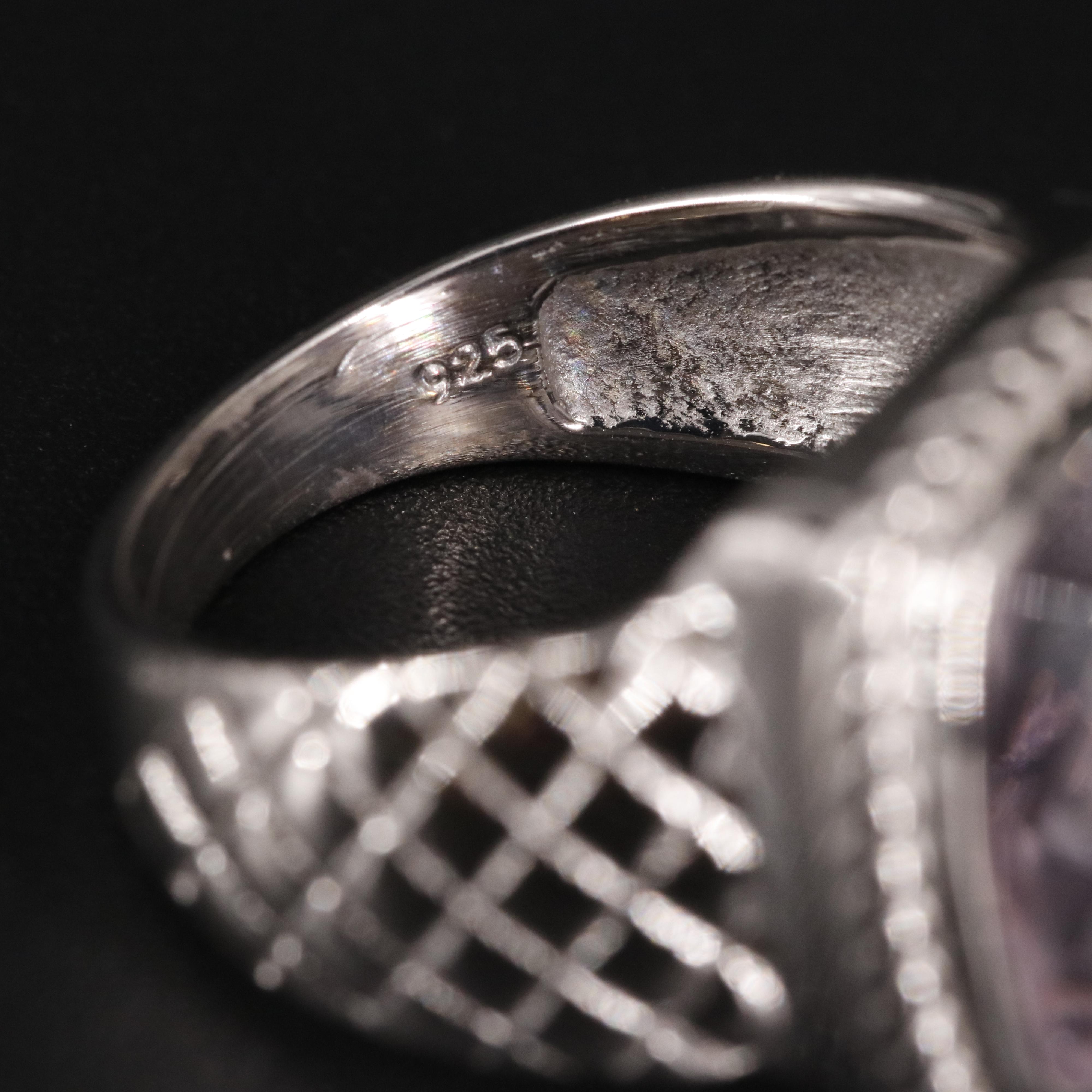 Sterling Silver Amethyst Ring
