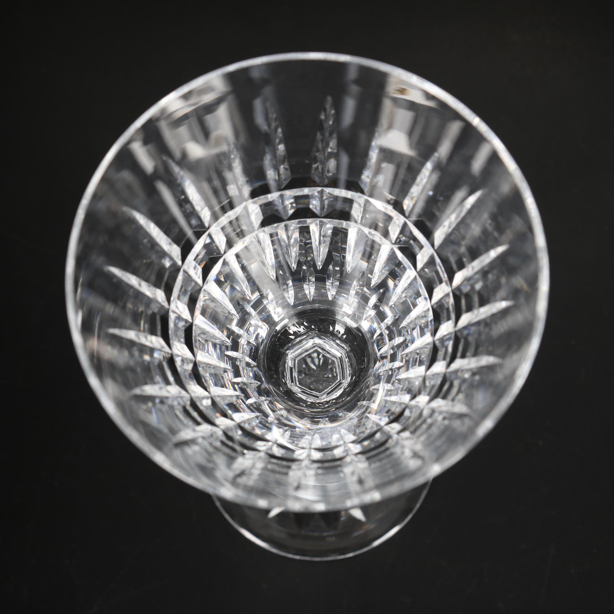 Waterford Crystal "Glenmore" Water Goblets, Late 20th Century