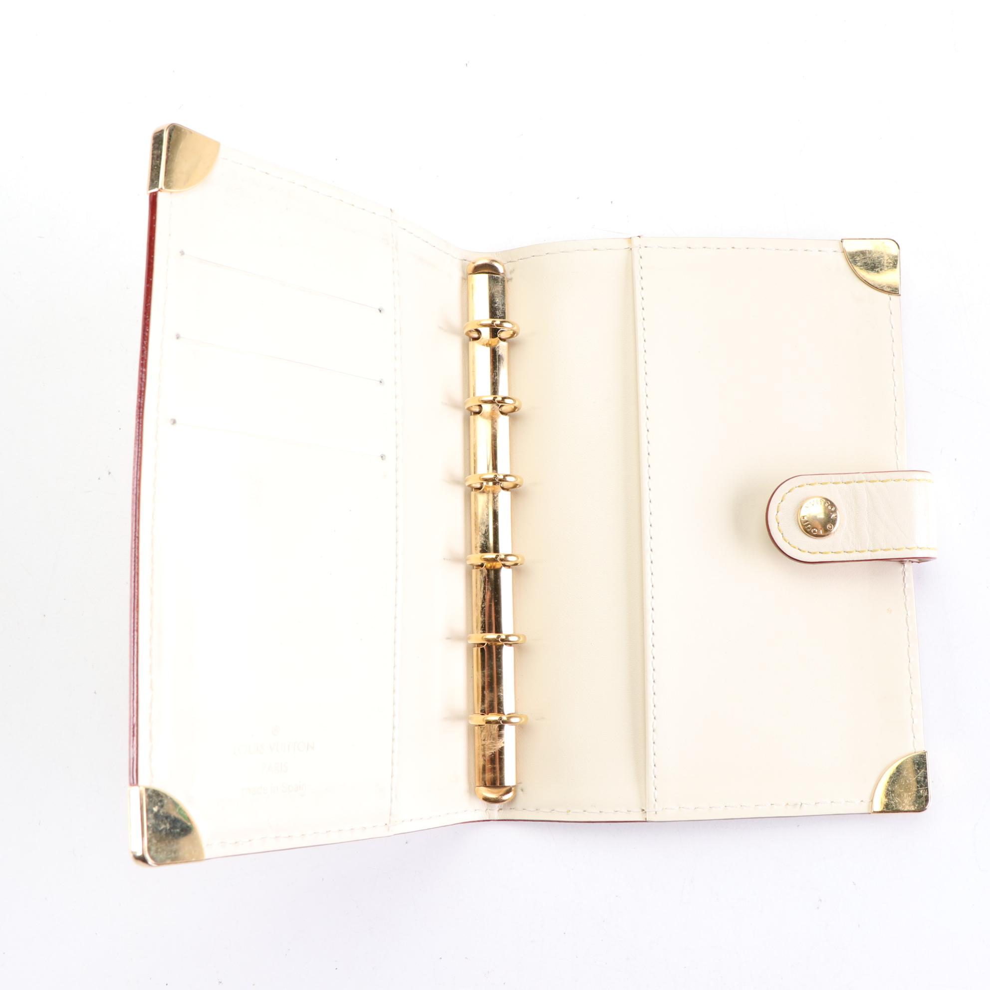 Louis Vuitton Agenda Fonctionnel PM Cover in Suhali and Smooth Leather