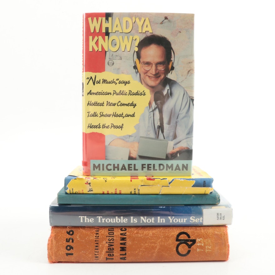 Signed First Edition "Whad'Ya Know?" by Michael Feldman with Other Nonfiction