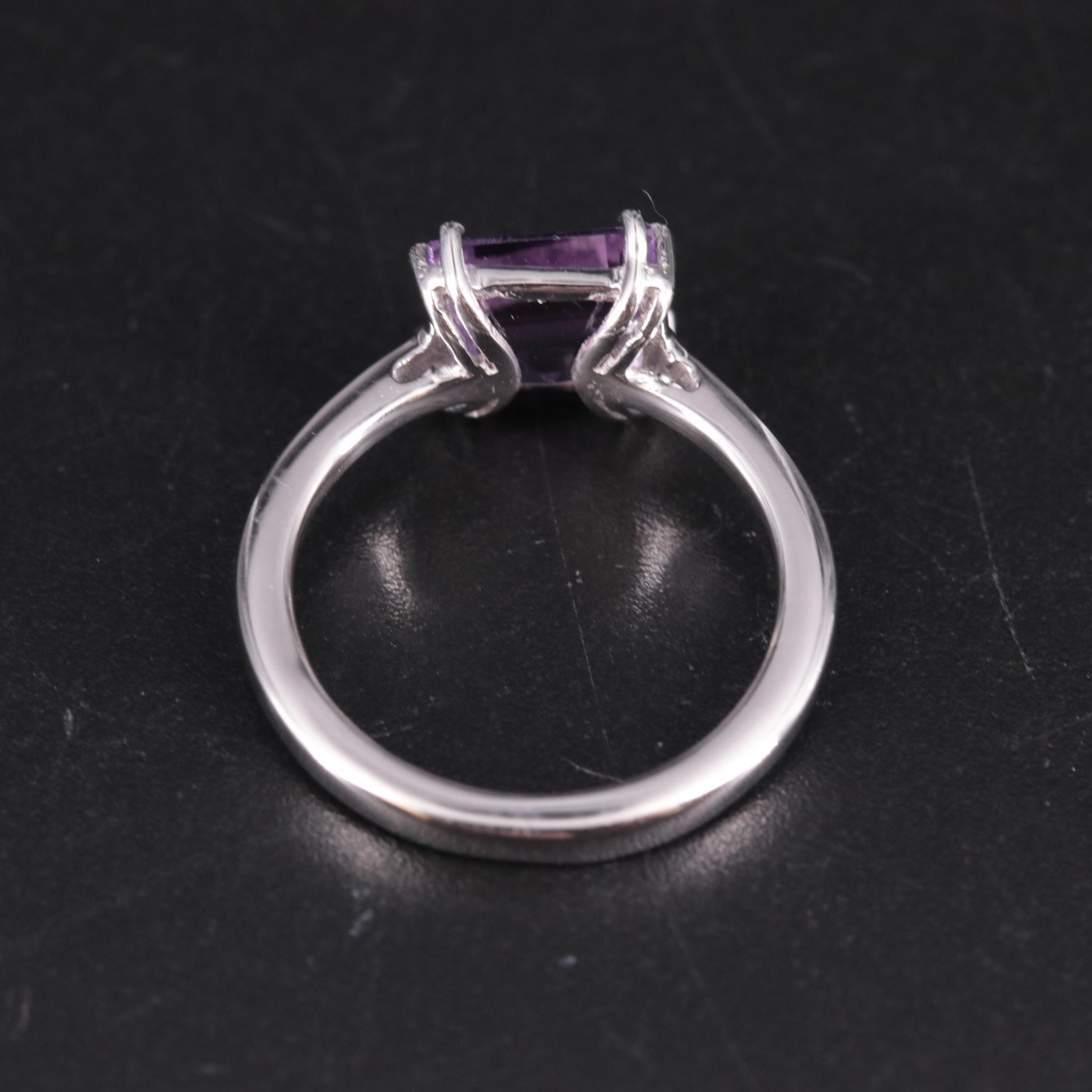 Sterling Silver Amethyst Ring