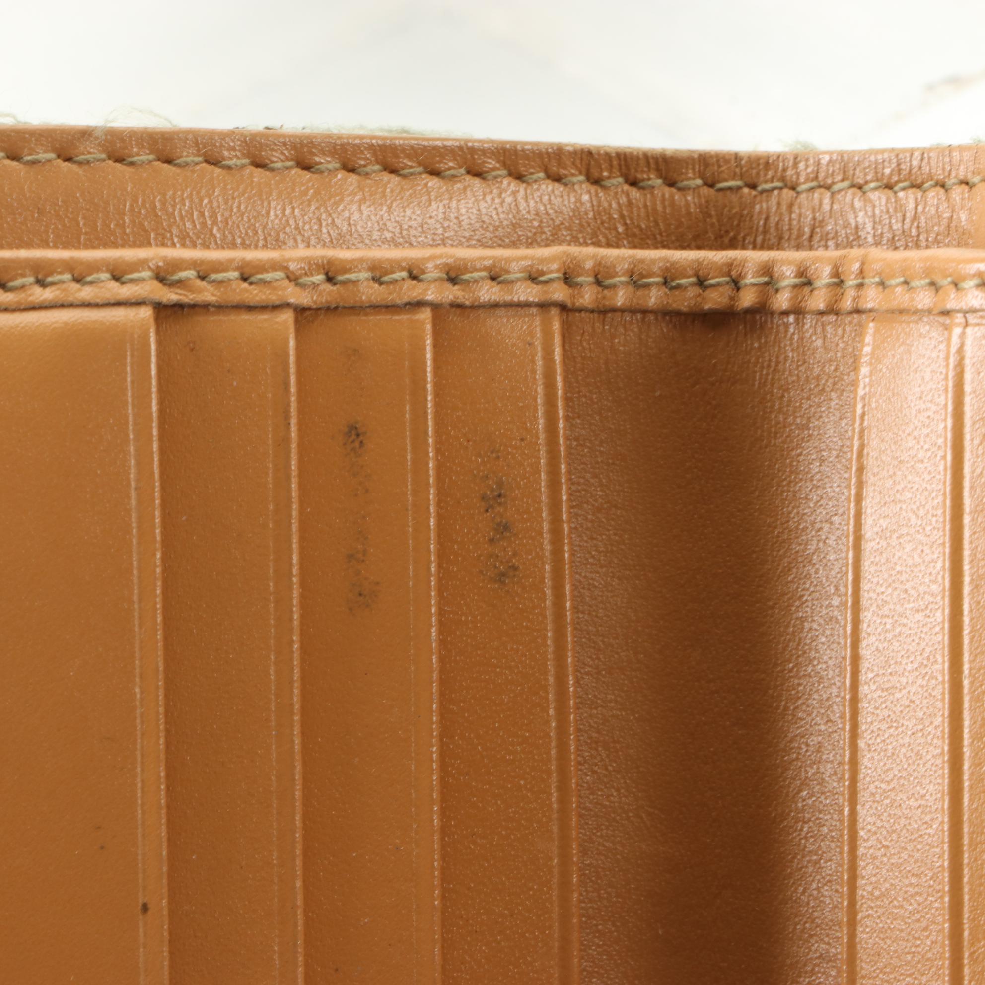 Christian Dior Compact Saddle Wallet in Dior Oblique Jacquard and Leather