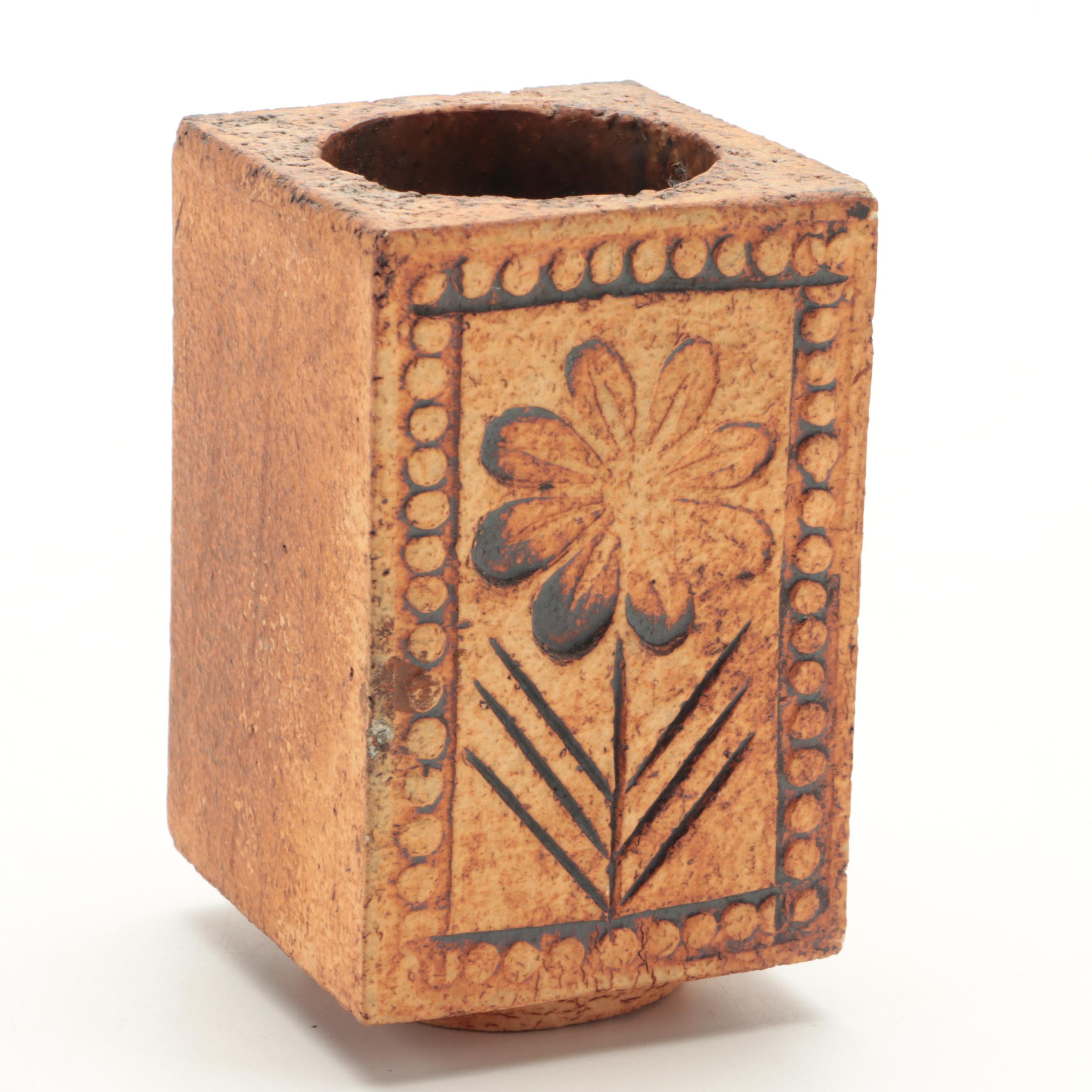 Roger Capron and Capron for Vallauris Pottery Terracotta Vases