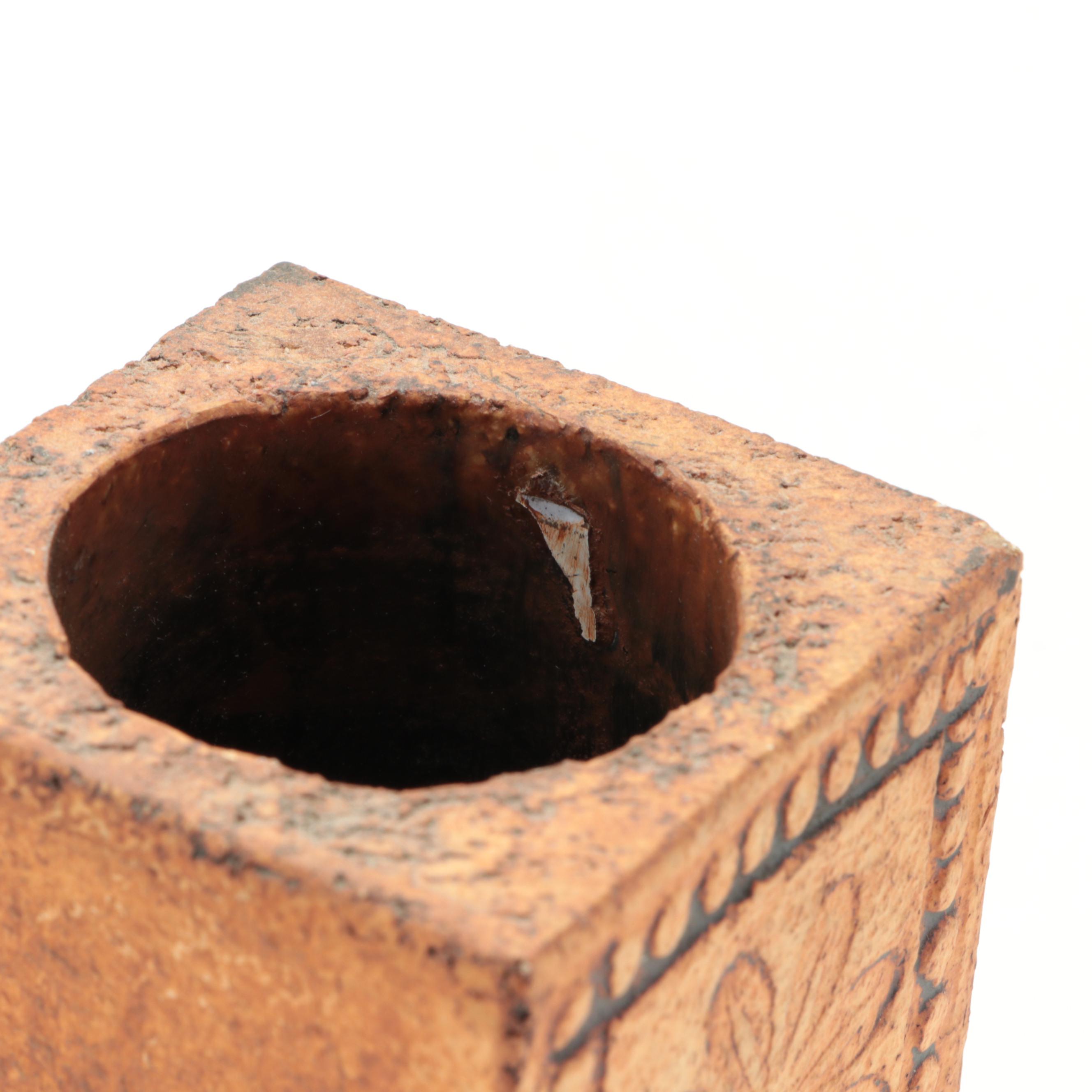 Roger Capron and Capron for Vallauris Pottery Terracotta Vases