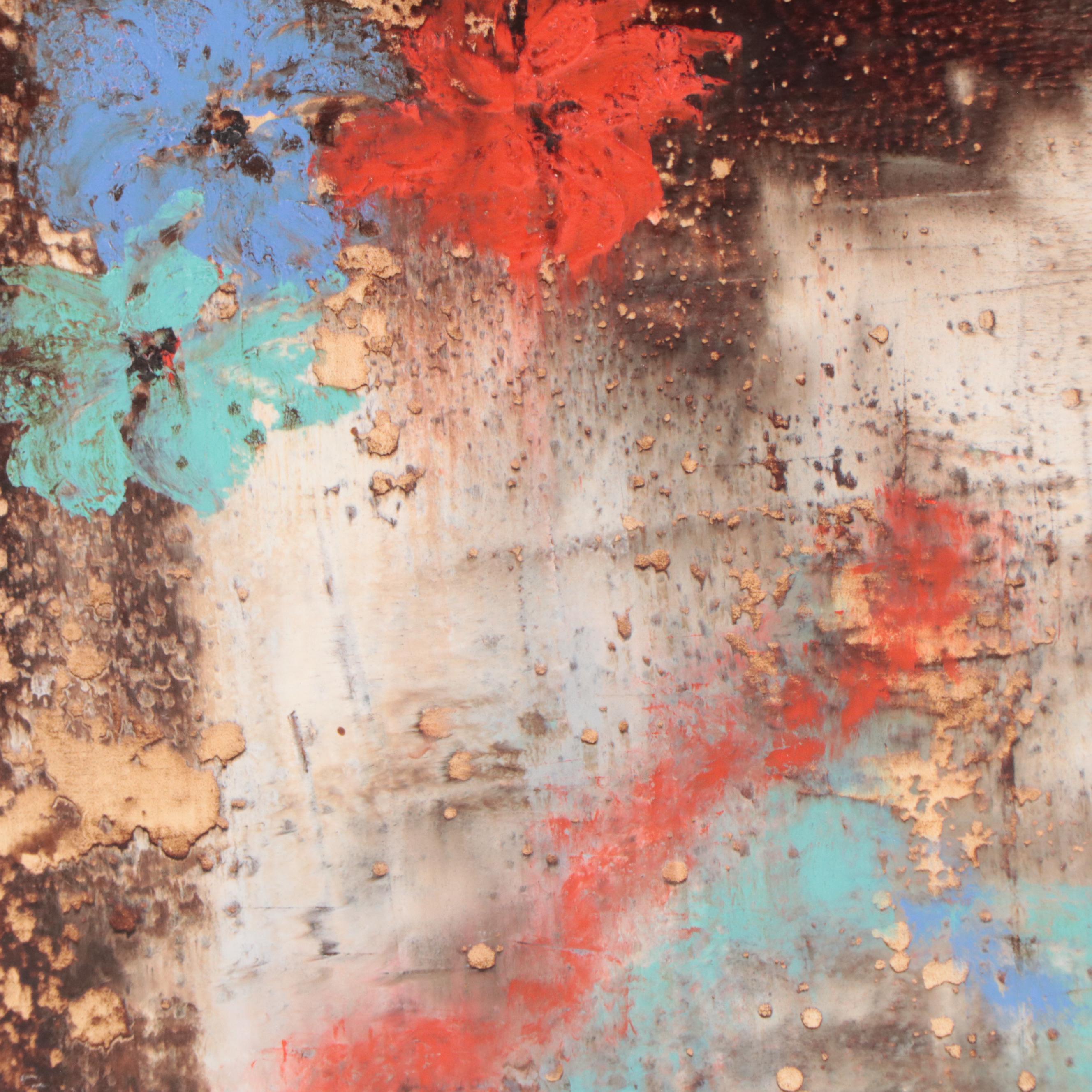 Dottie Abramowski Abstract Mixed Media Painting