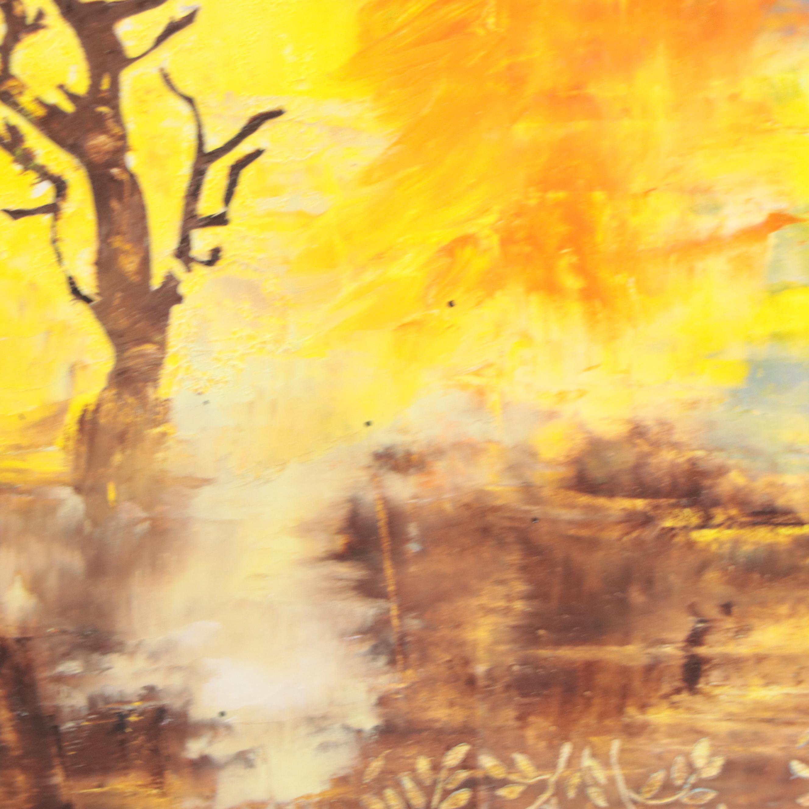 Dottie Abramowski Landscape Mixed Media Painting