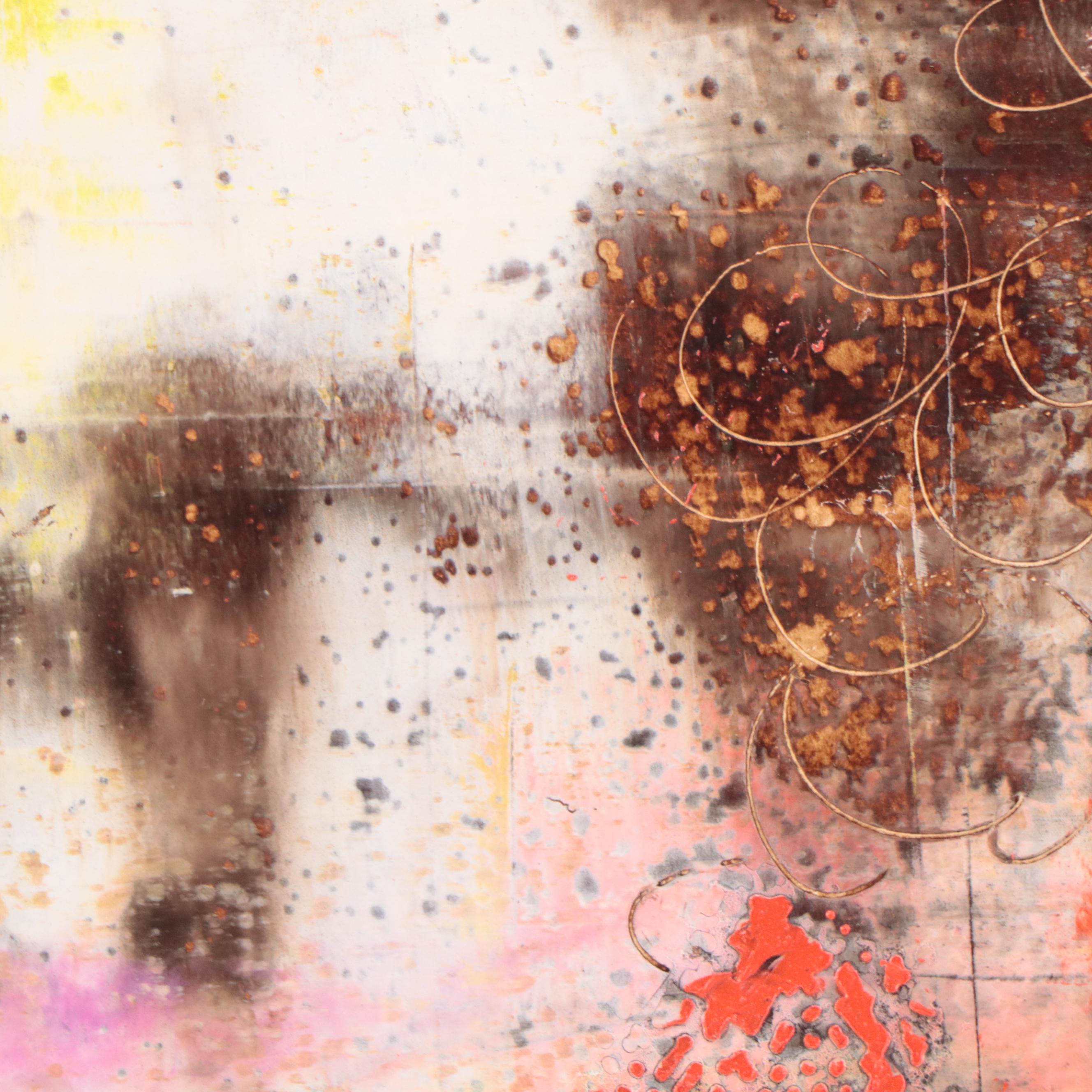 Dottie Abramowski Abstract Mixed Media Painting