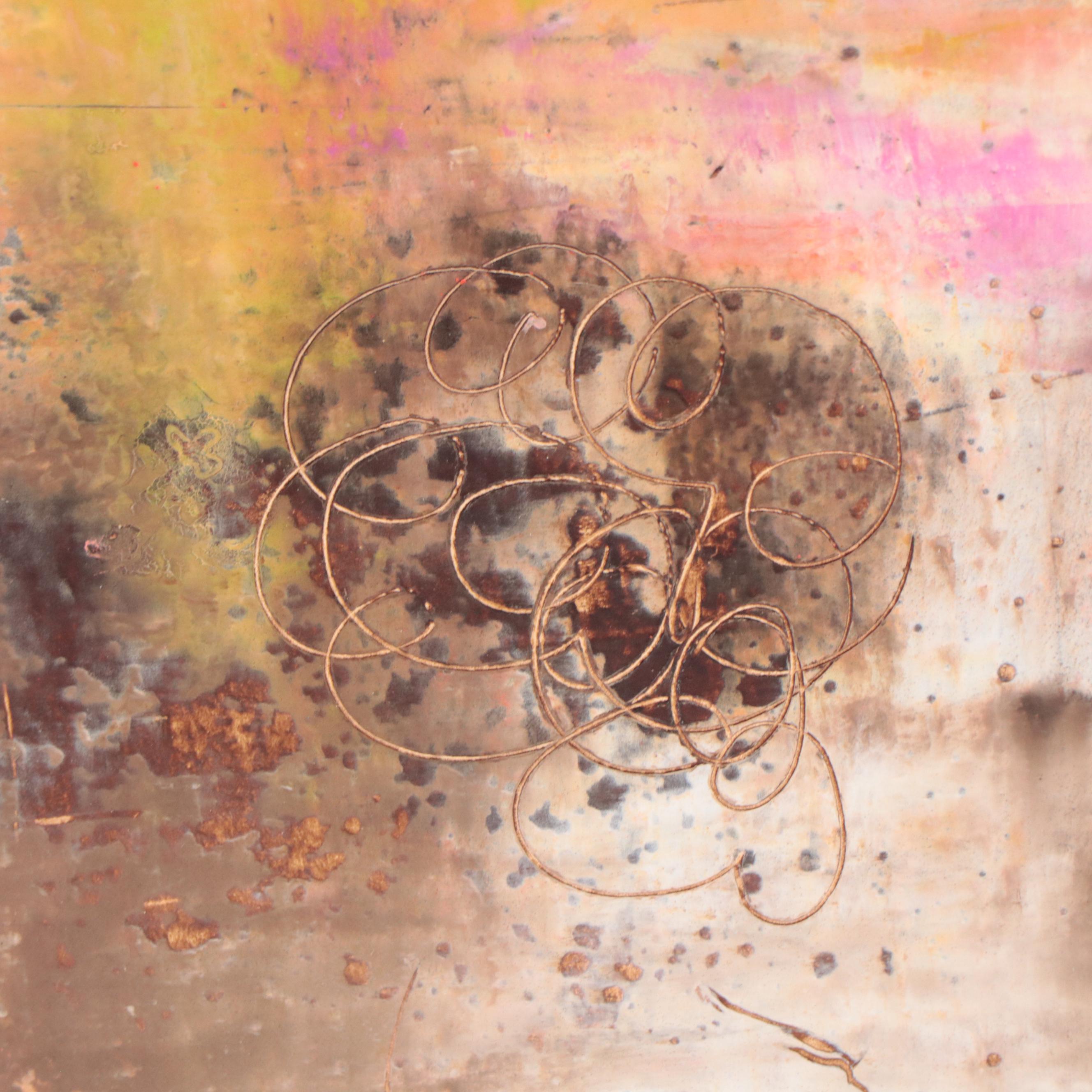 Dottie Abramowski Abstract Mixed Media Painting