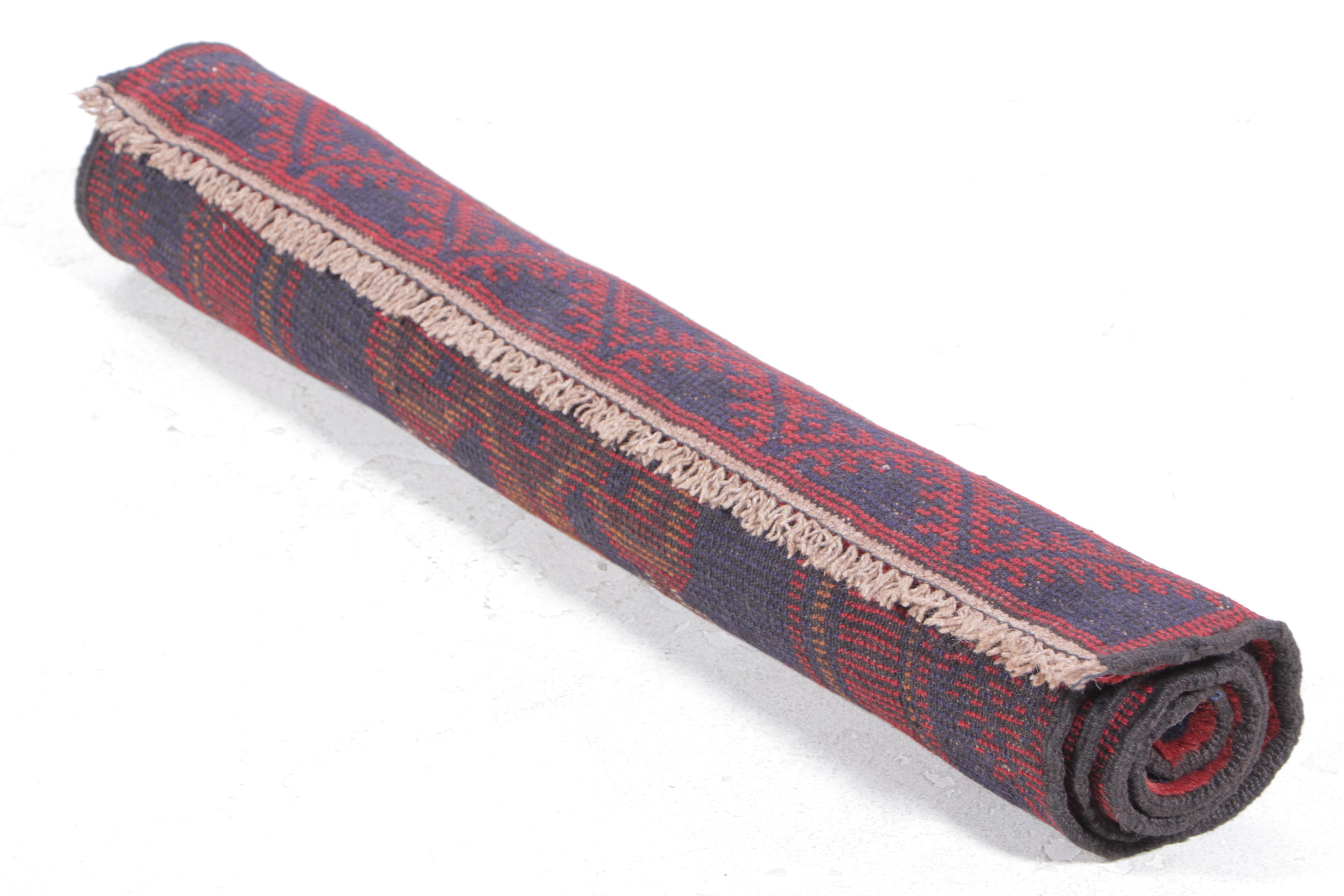 2'8 x 4'7 Hand-Knotted Afghan Taimani Accent Rug