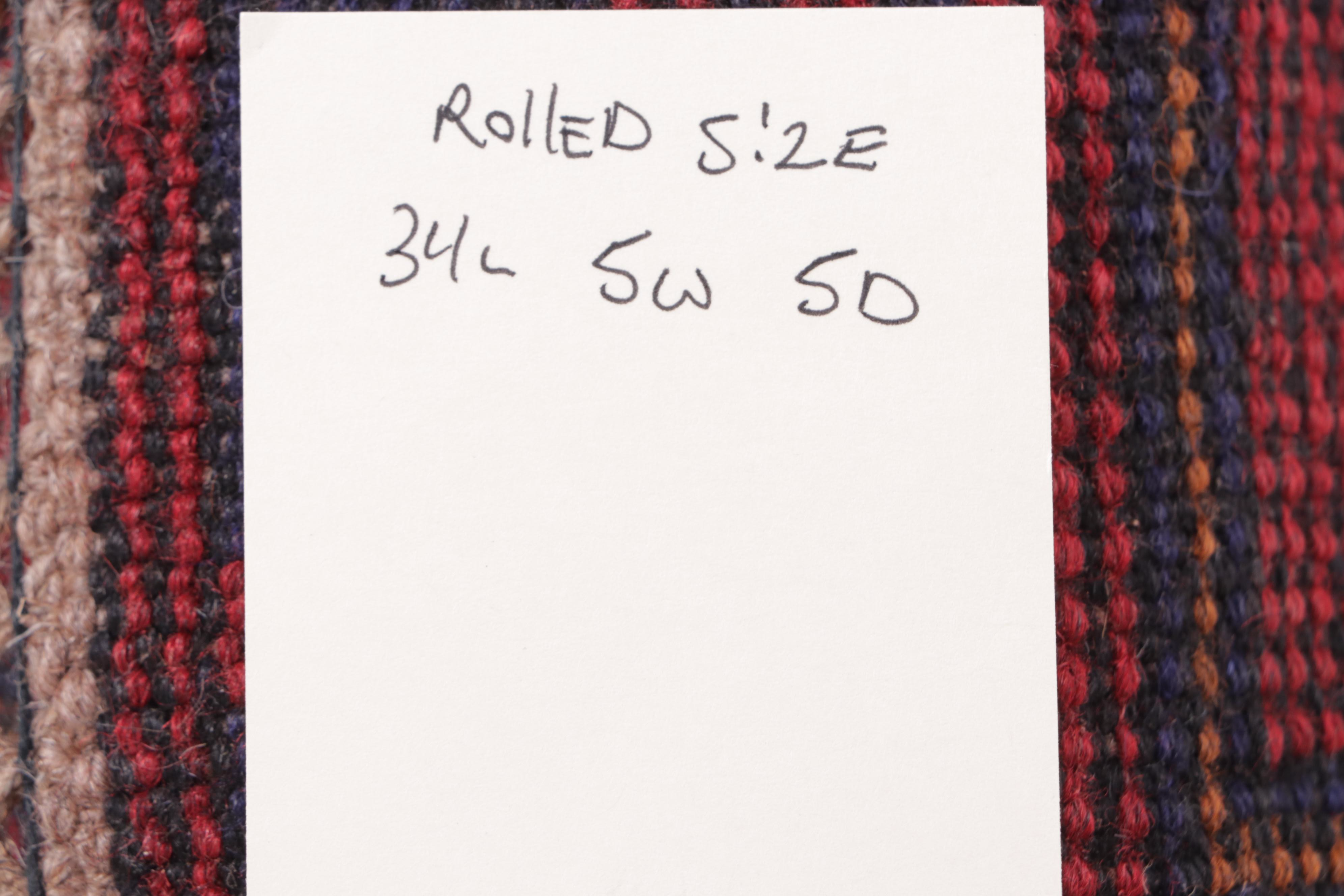 2'8 x 4'7 Hand-Knotted Afghan Taimani Accent Rug