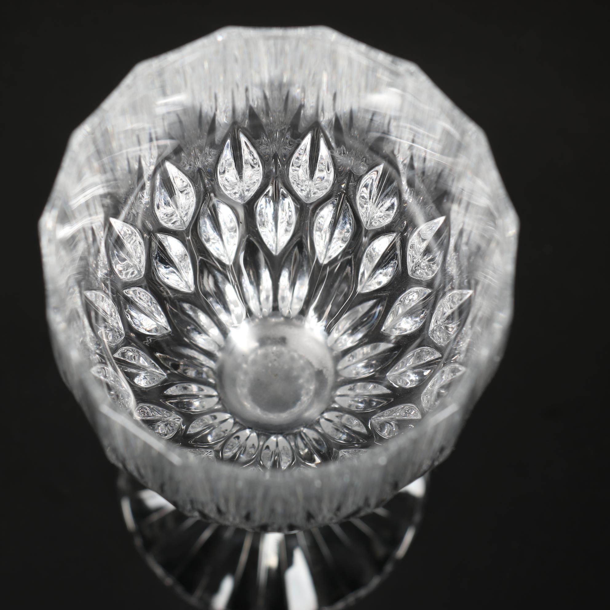 Cristal d'Arques-Durand "Bretagne" Wine Glasses and E&L Pitcher