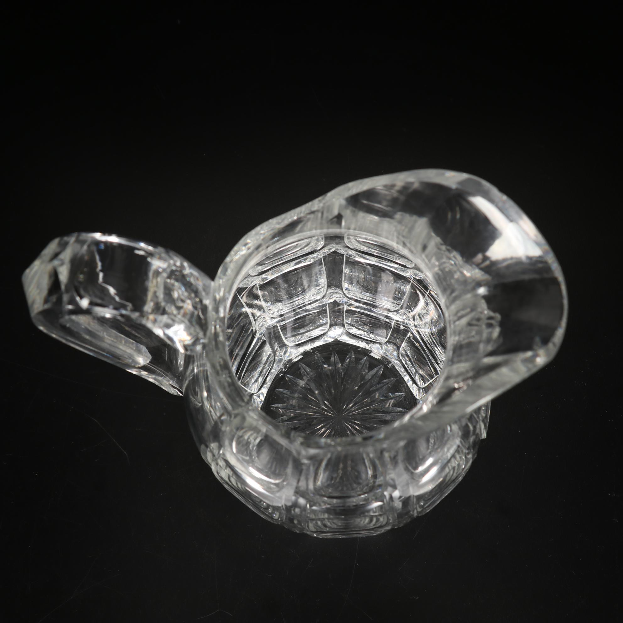 Cristal d'Arques-Durand "Bretagne" Wine Glasses and E&L Pitcher