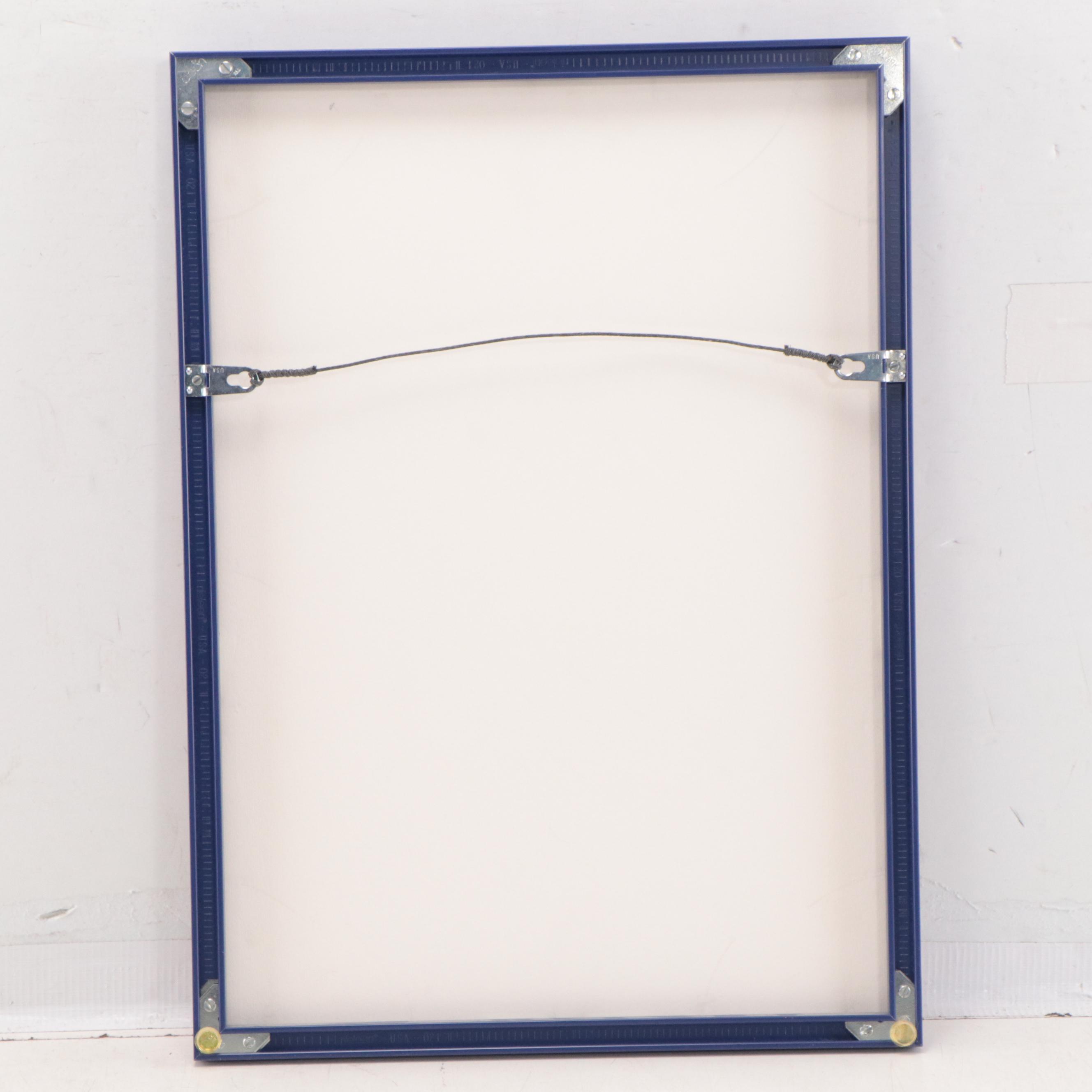 Color Lithograph Concert Poster After Wes Wilson