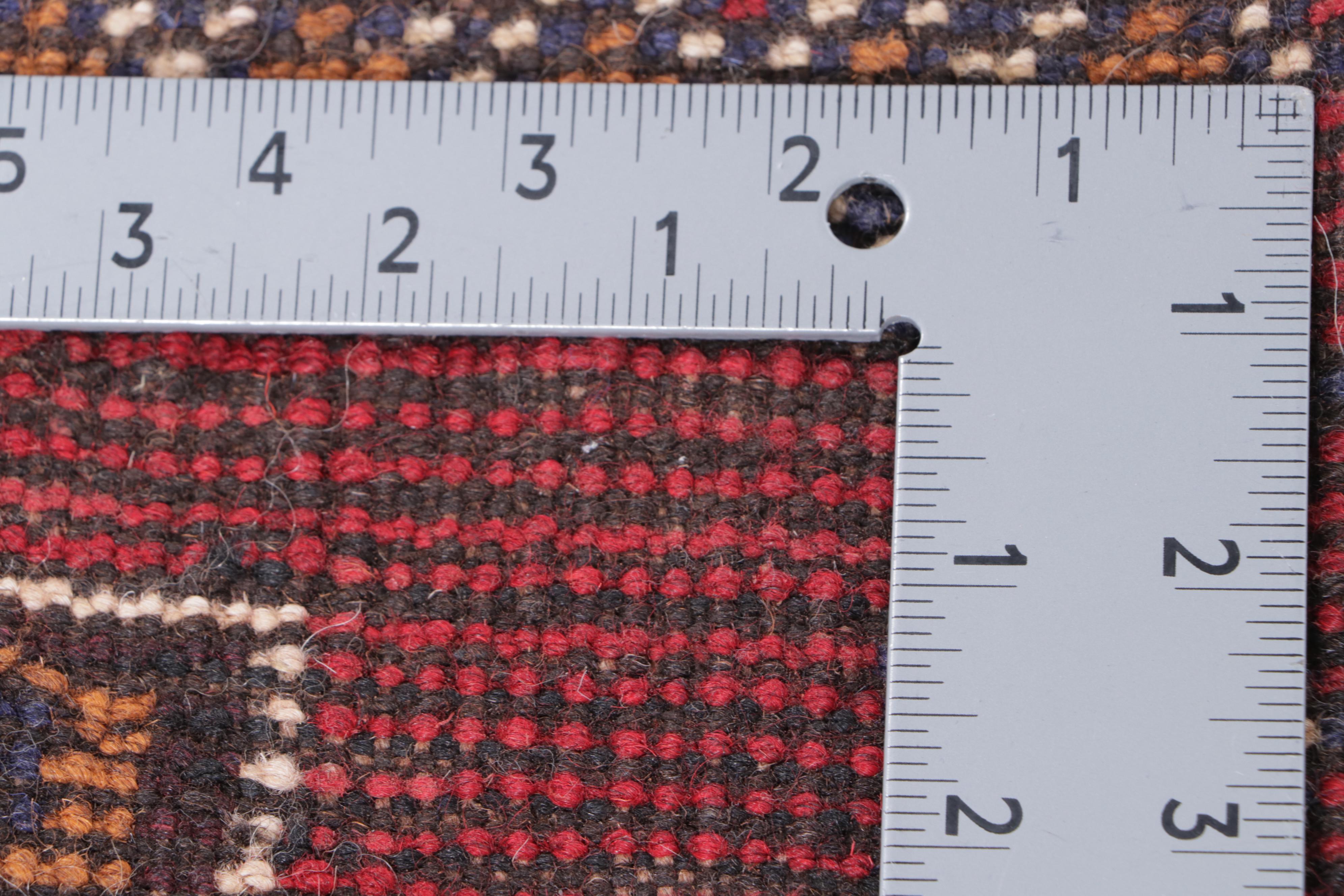 3' x 4'8 Hand-Knotted Afghan Taimani Accent Rug