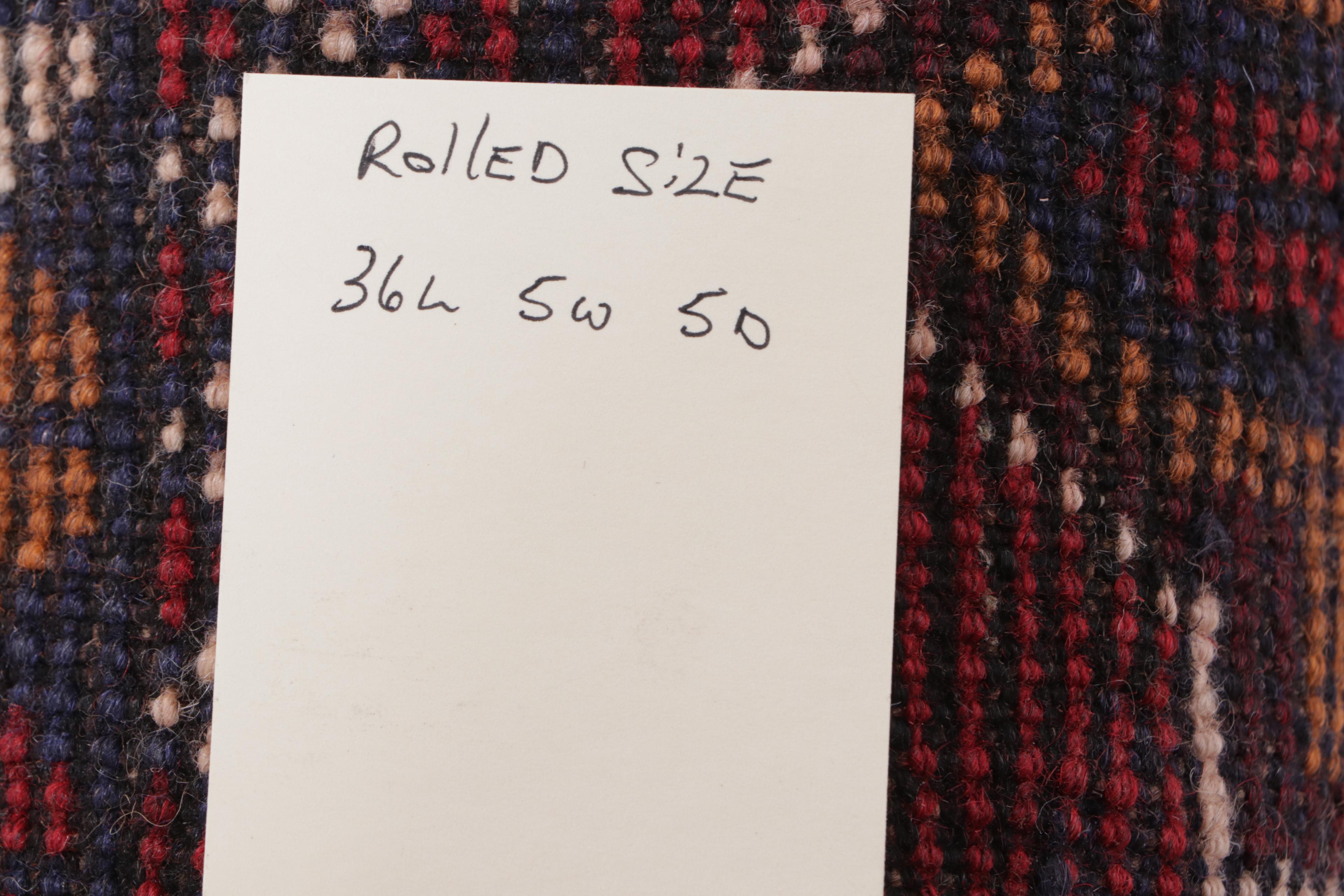 3' x 4'8 Hand-Knotted Afghan Taimani Accent Rug