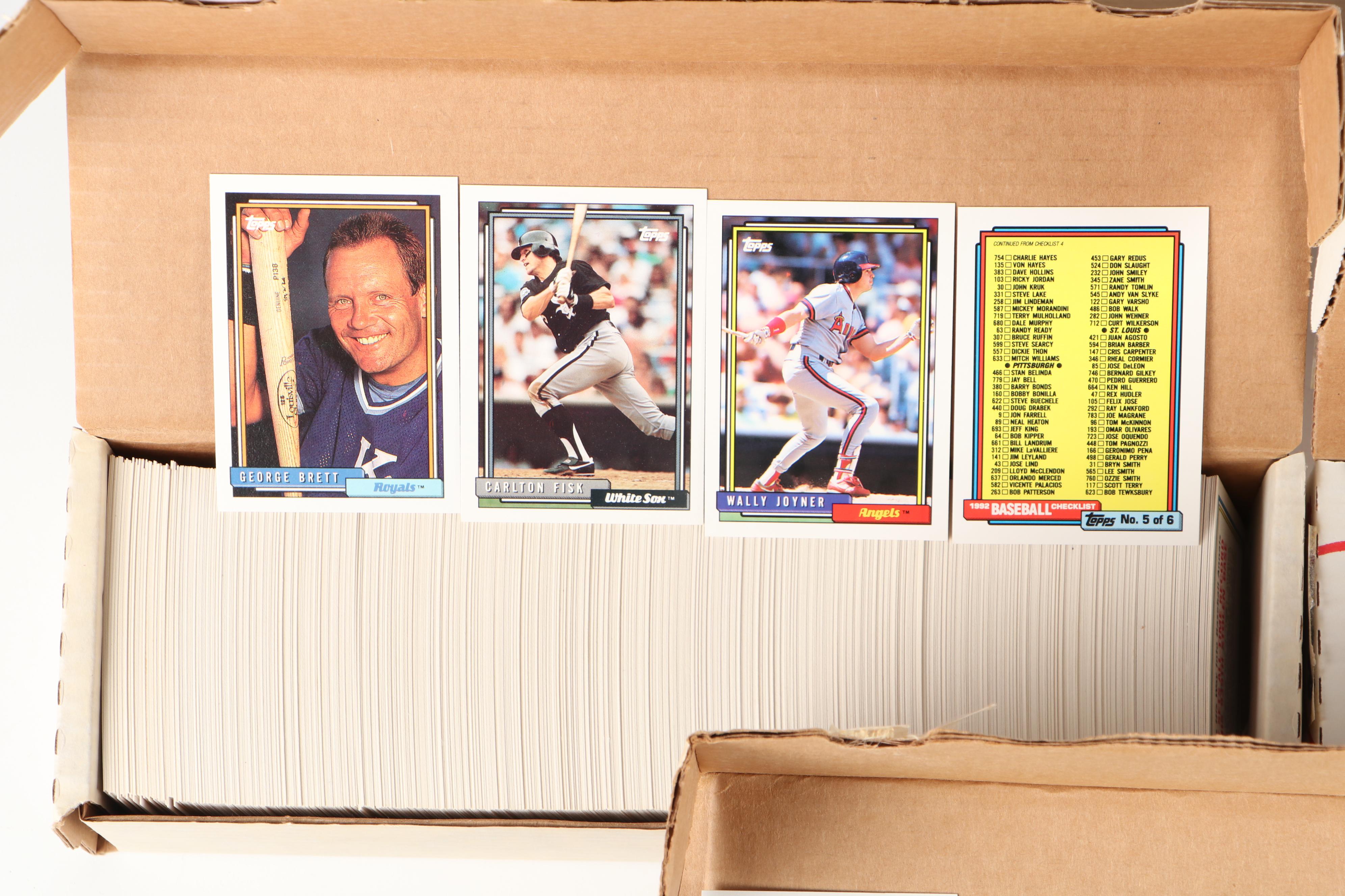Topps Baseball Cards Including Rose, Mattingly, 1988 Near-Set, 1980s–1990s