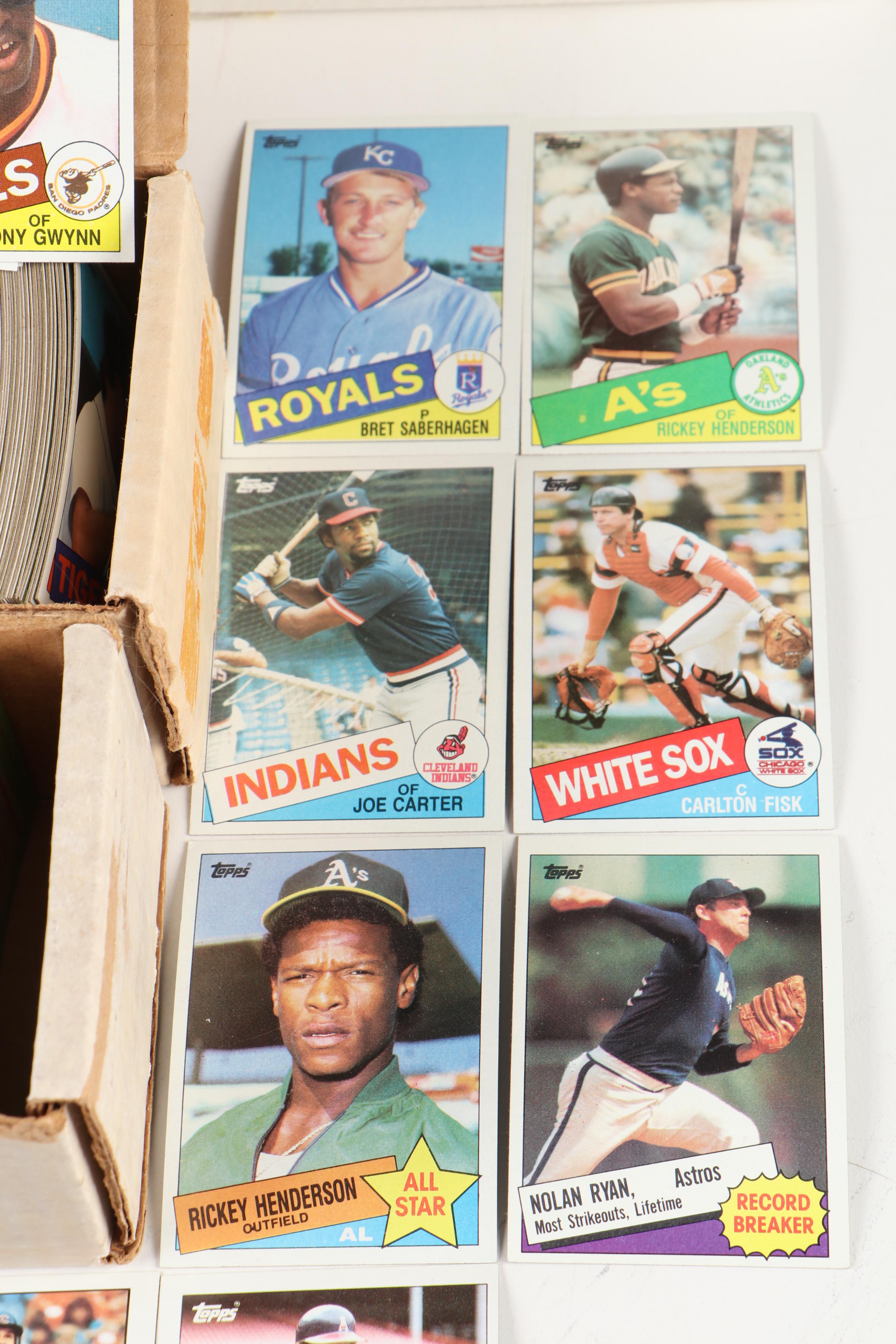 Topps Baseball Cards Including Rose, Mattingly, 1988 Near-Set, 1980s–1990s