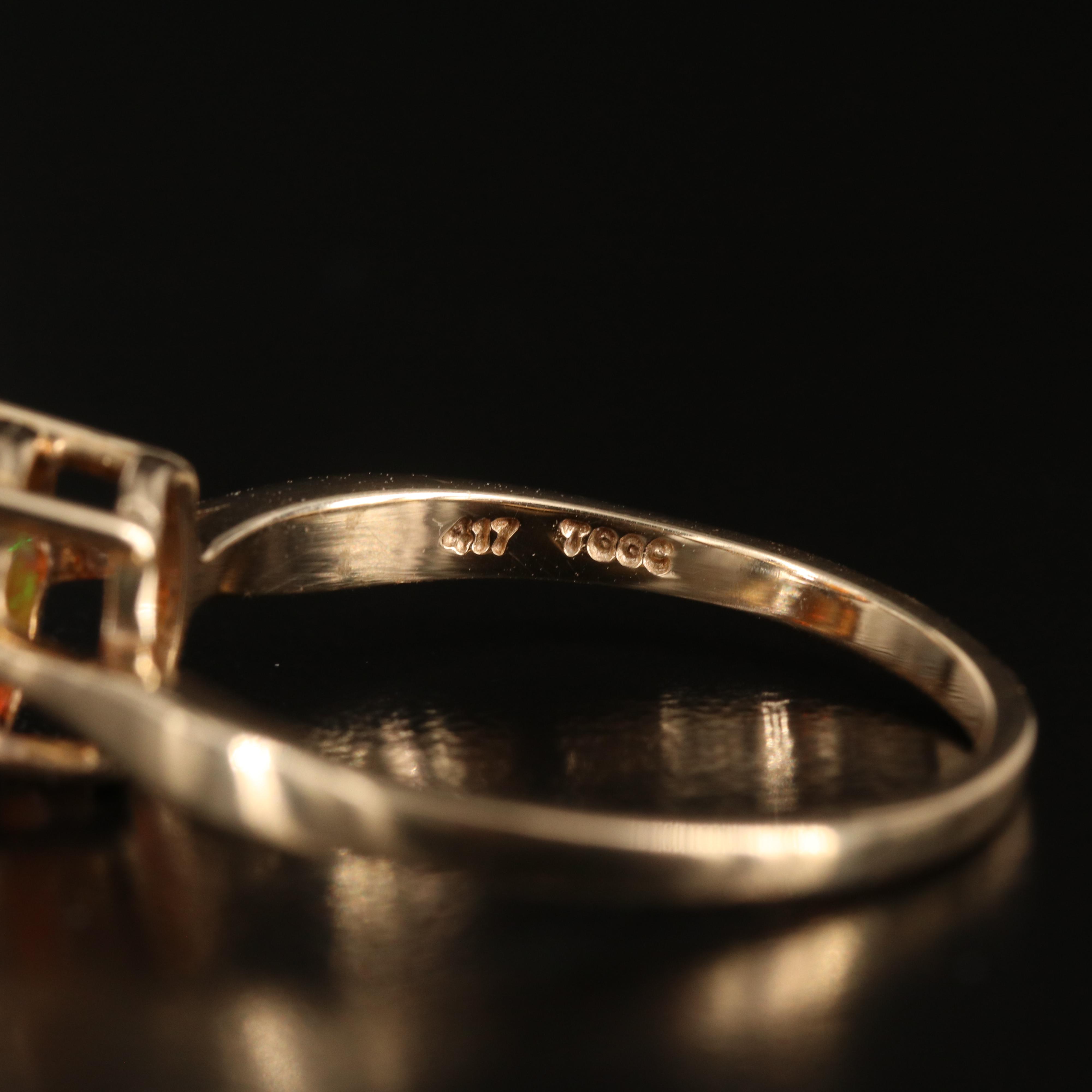10K Opal Ring
