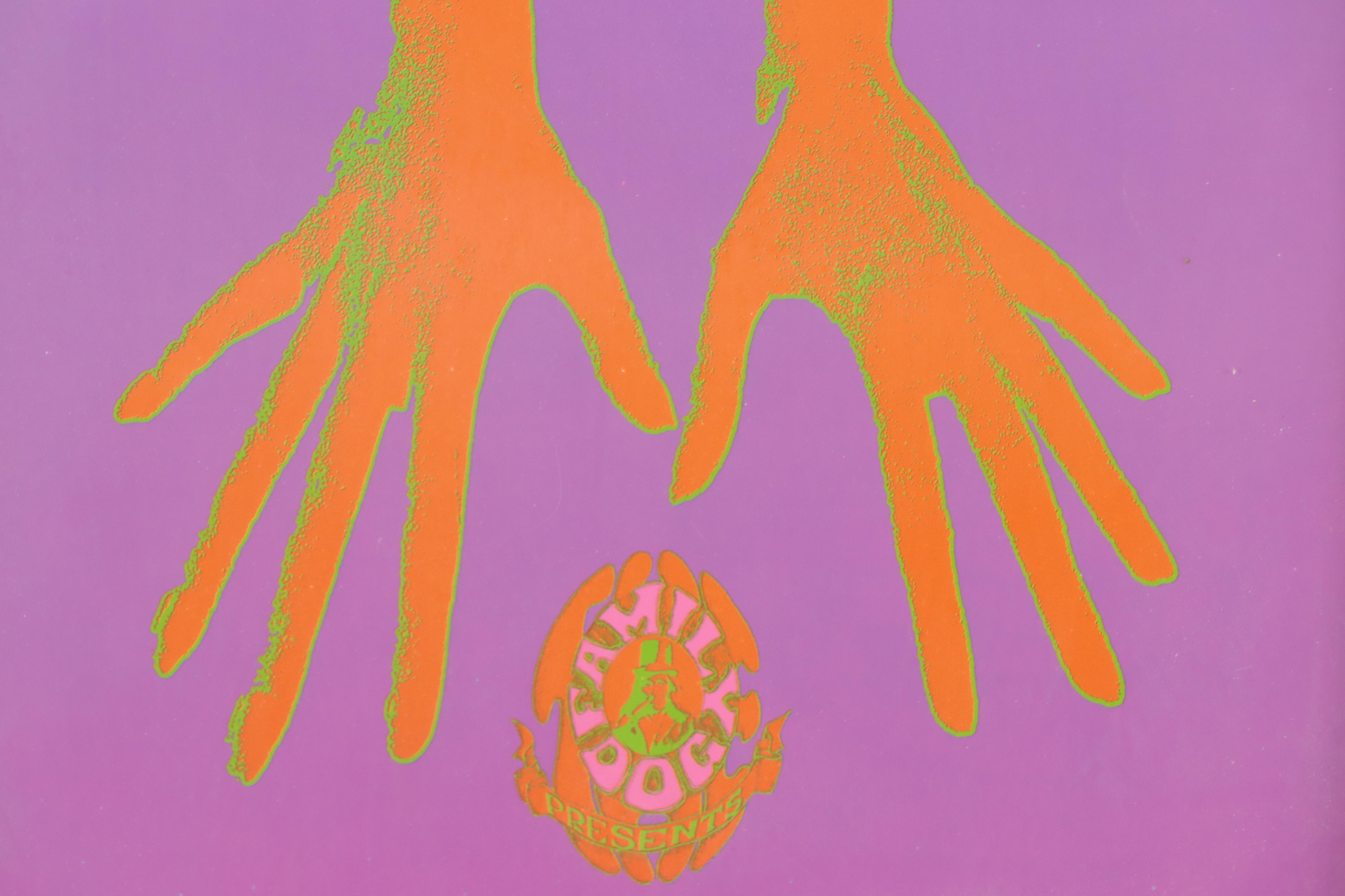 Color Lithograph Concert Poster After Thomas Weir and Bob Schnepf