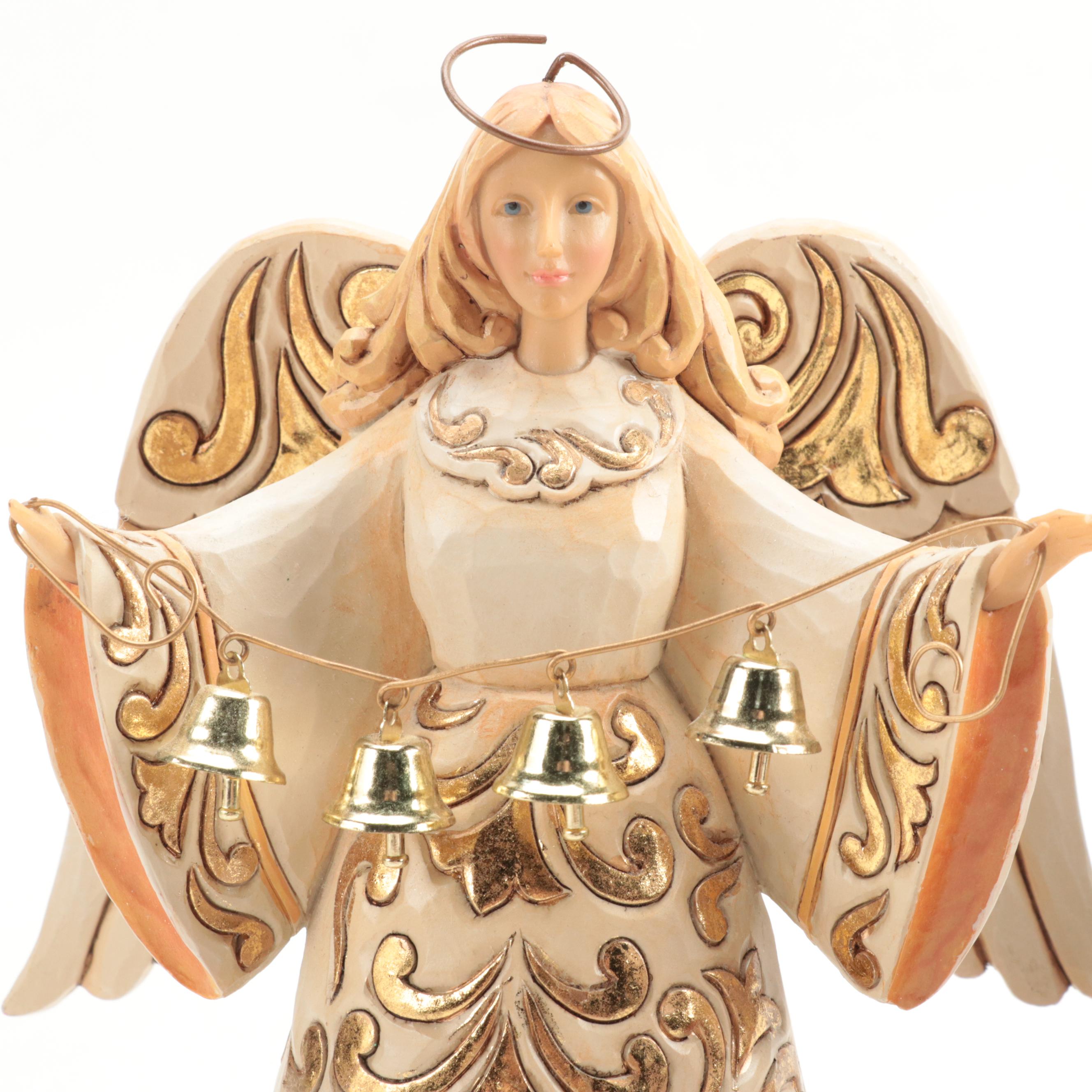Jim Shore Heartwood Creek "Blessed Nest" and Other Resin Figurines