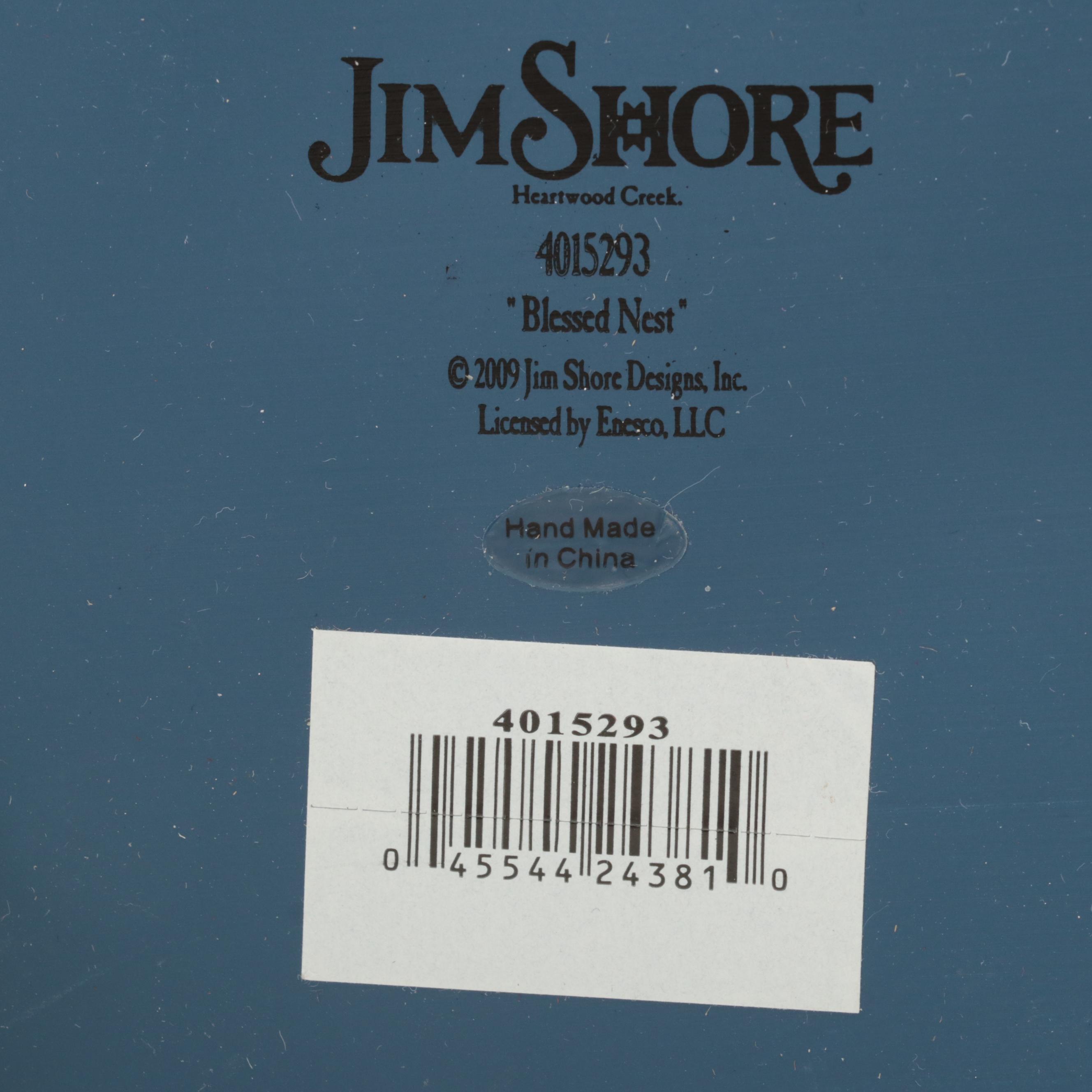 Jim Shore Heartwood Creek "Blessed Nest" and Other Resin Figurines