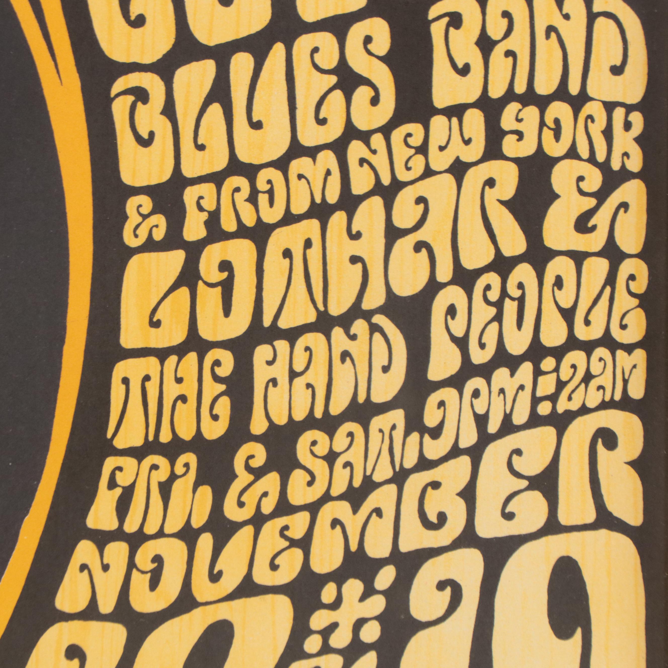 Color Lithograph Concert Poster After Wes Wilson at the Fillmore Auditorium